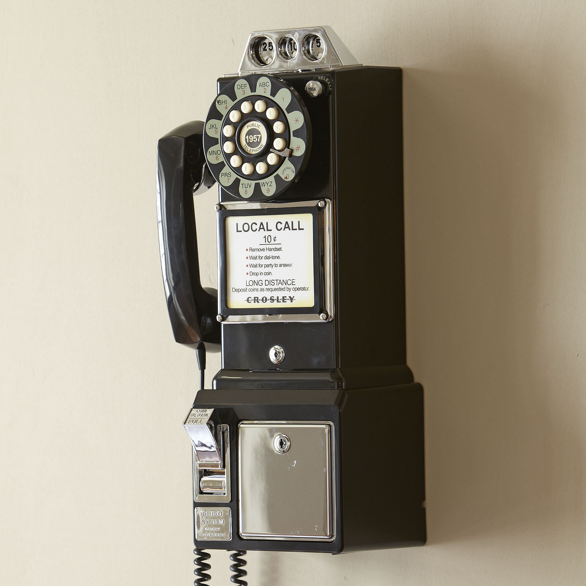 Birch Lane Vintage Pay Phone & Reviews Wayfair.ca
