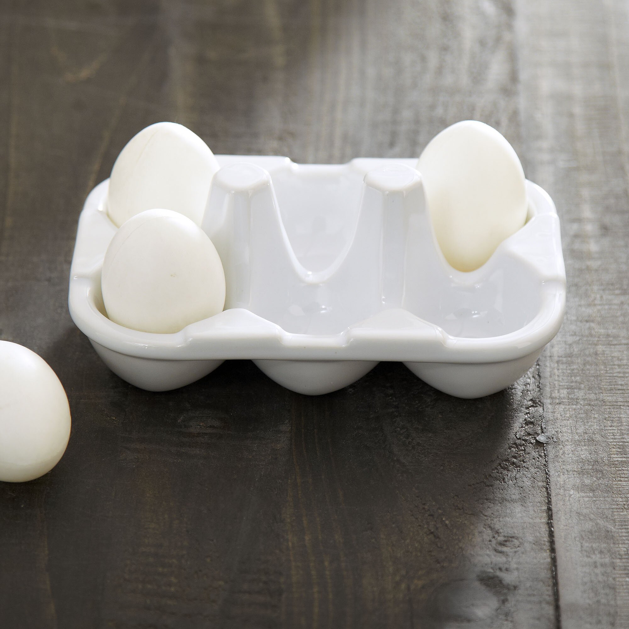 Birch Lane Ceramic Egg Carton & Reviews Wayfair