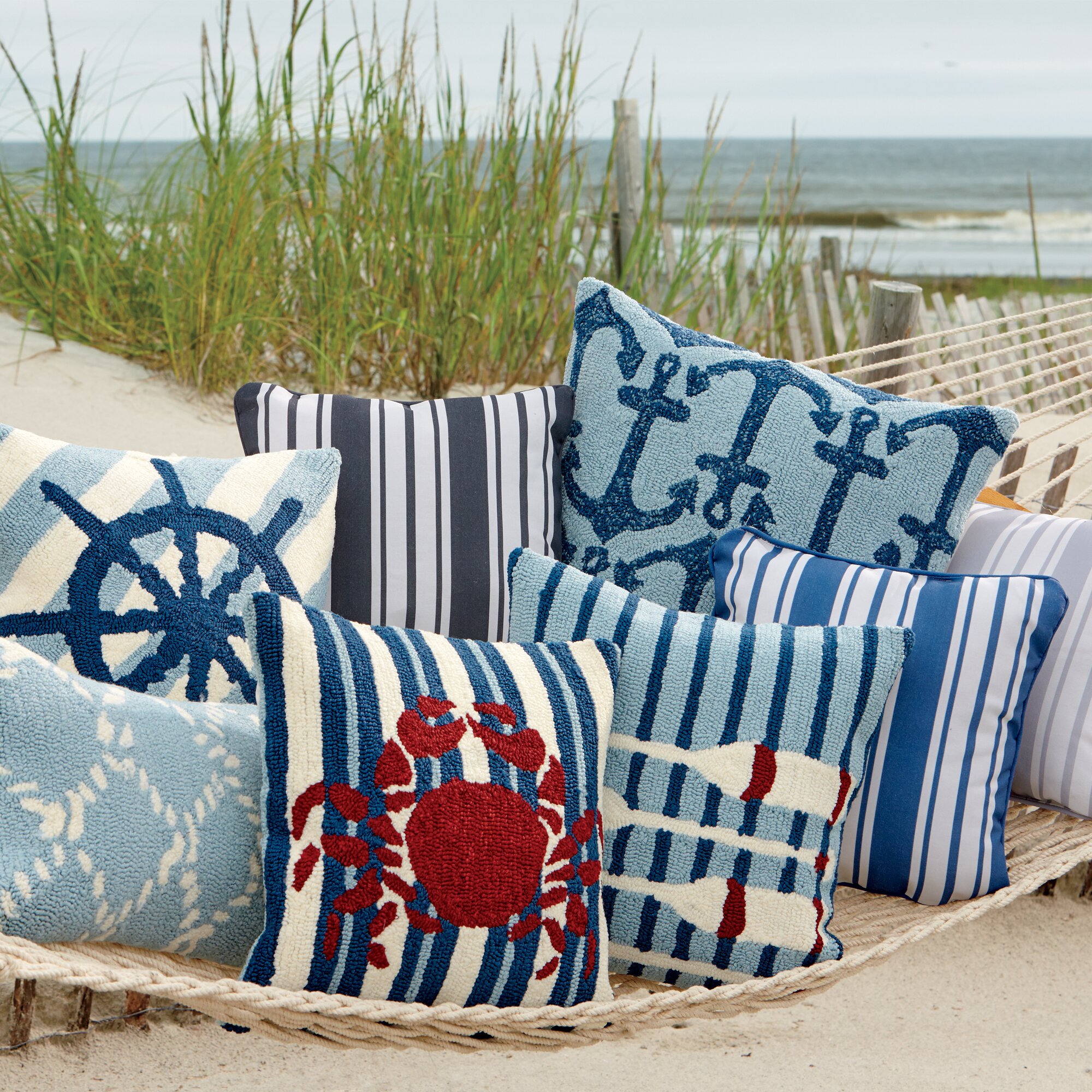 Birch Lane Oar Outdoor Pillow Cover & Reviews | Wayfair