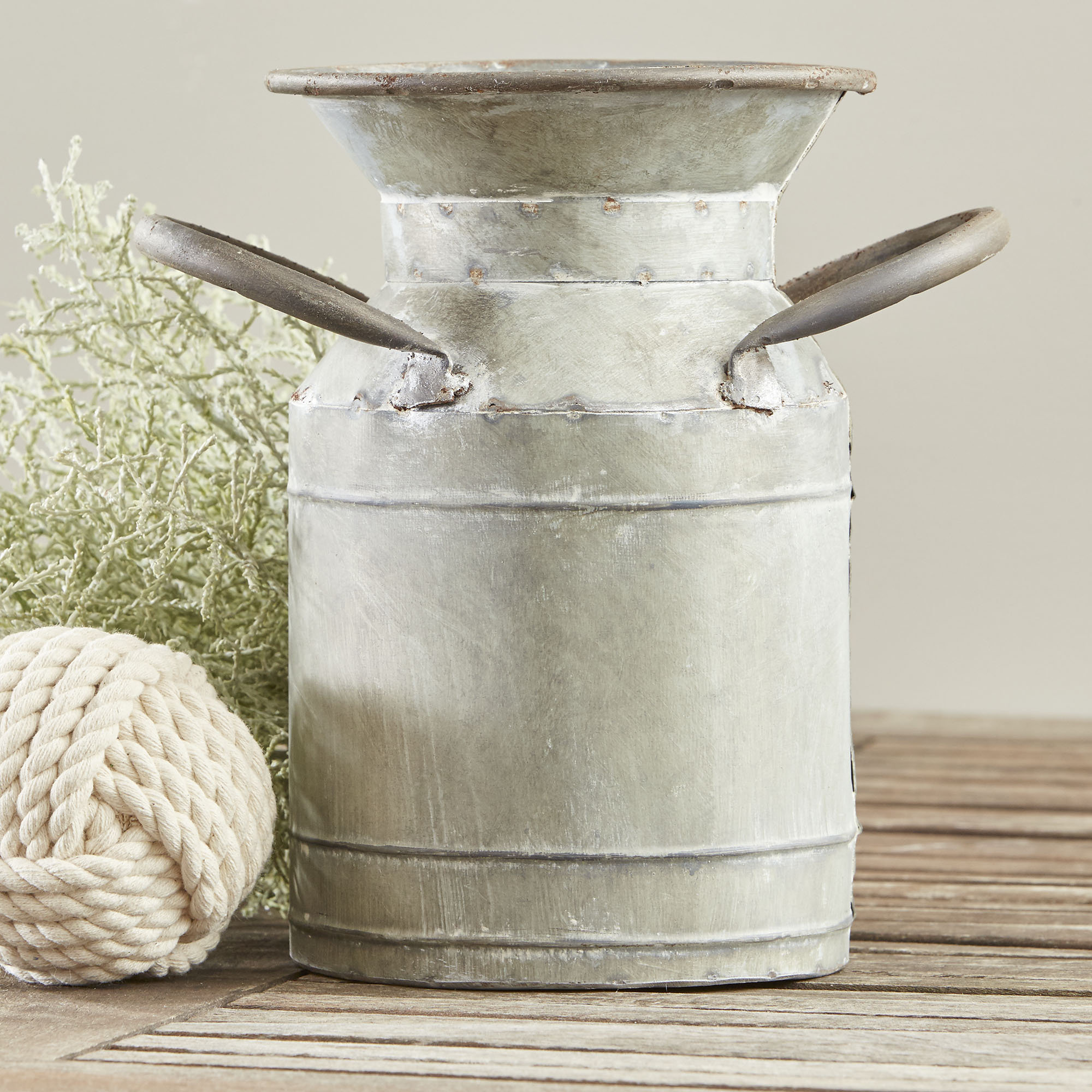 Birch Lane Antiqued Metal Milk Jug & Reviews Wayfair