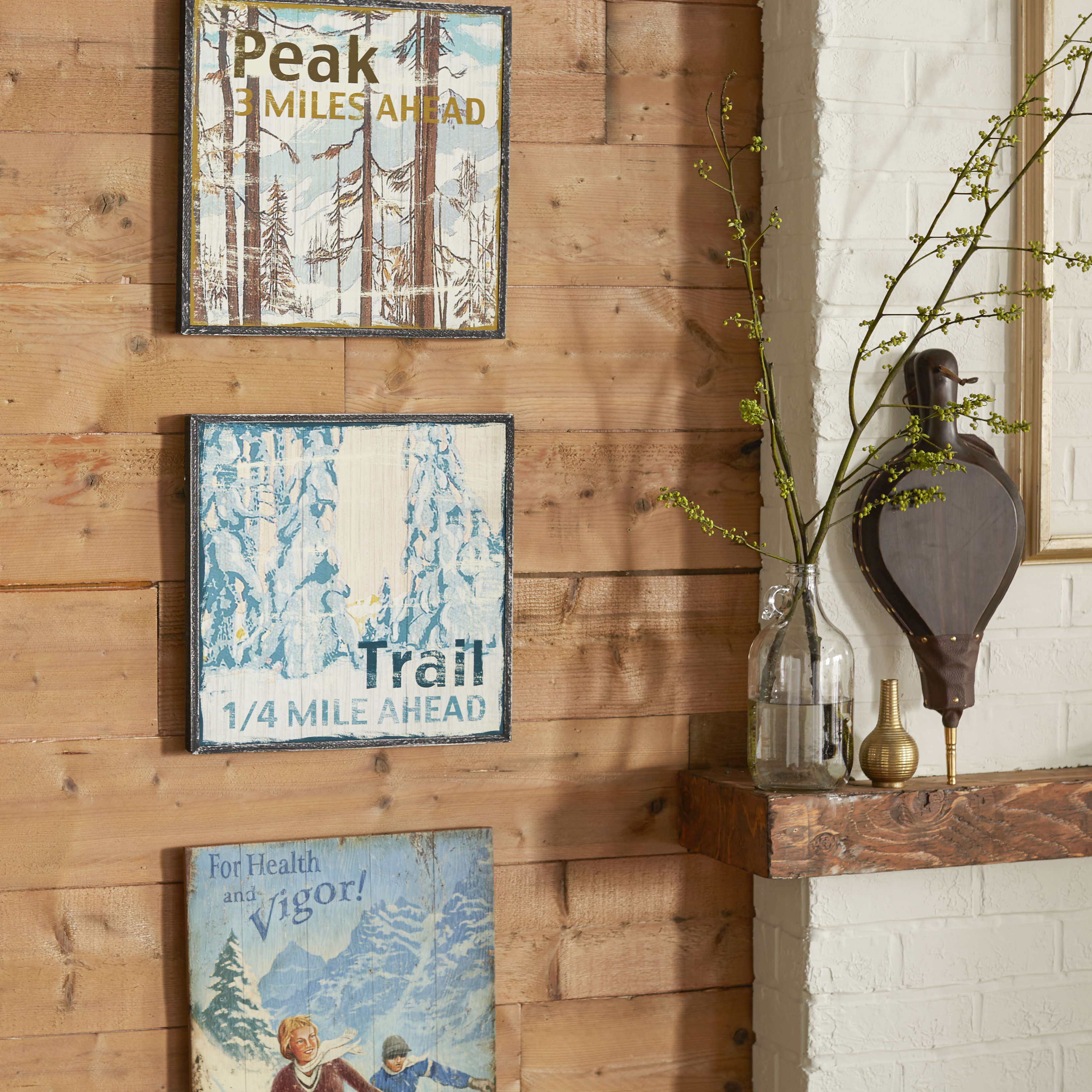 Birch Lane Trail Wood Wall Art & Reviews Wayfair