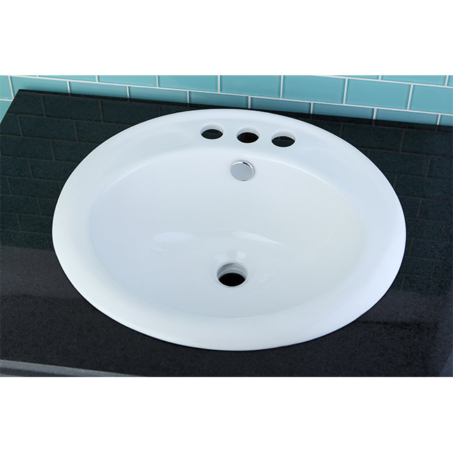... Brass Fauceture Plaza Surface Mount Bathroom Sink & Reviews Wayfair
