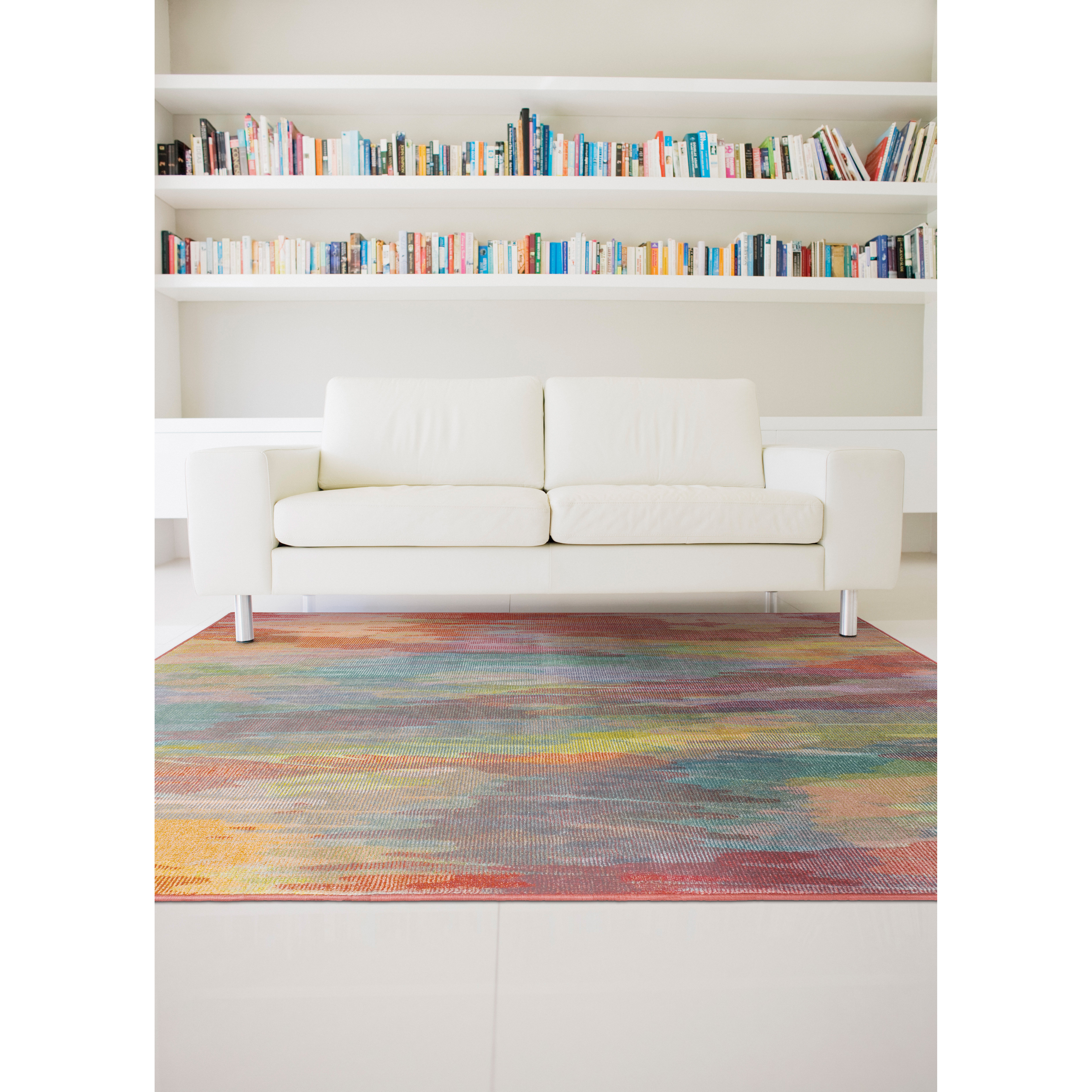 Pantone Universe Prismatic Abstract Red Area Rug & Reviews Wayfair