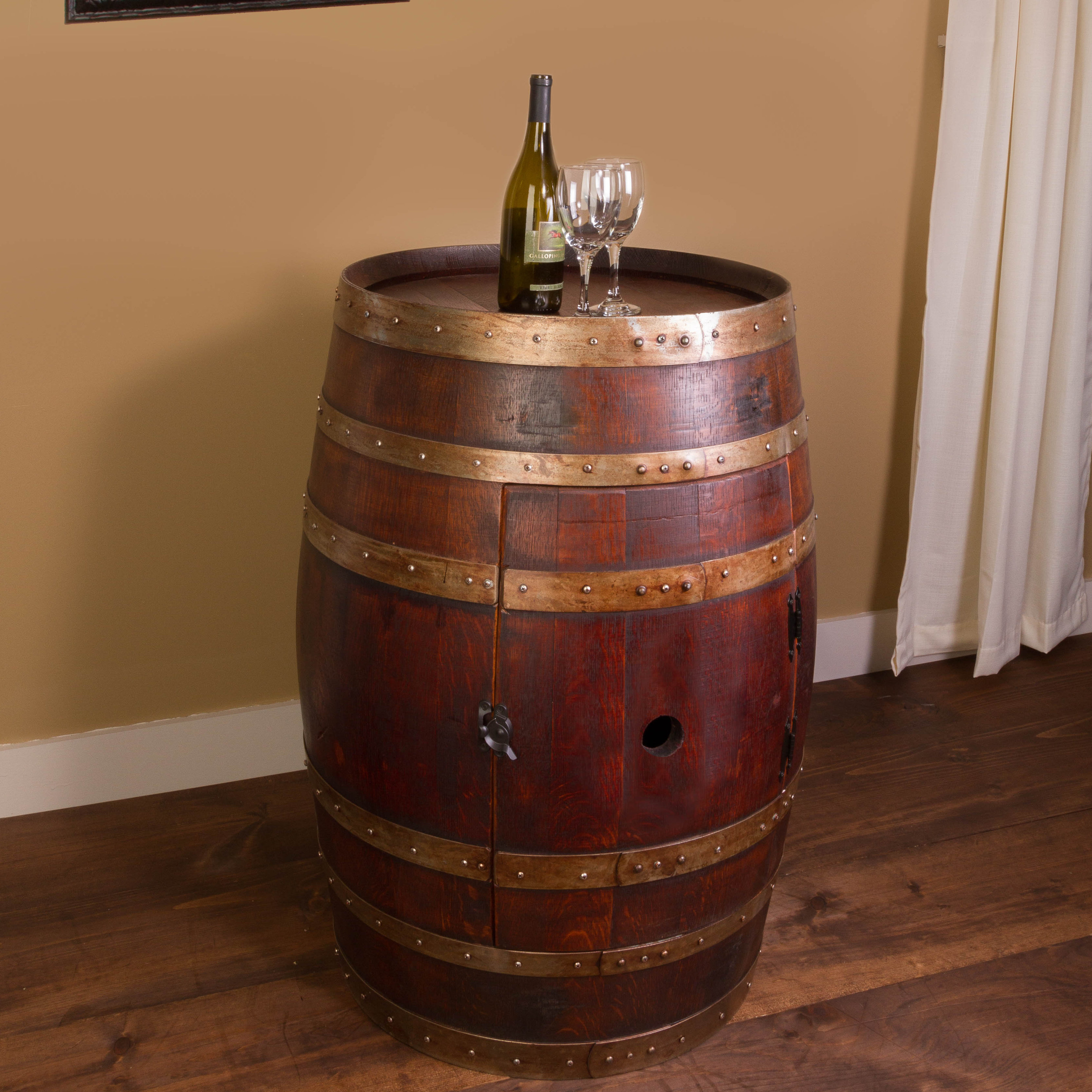 Napa Wine Barrel Cabinet W1017 