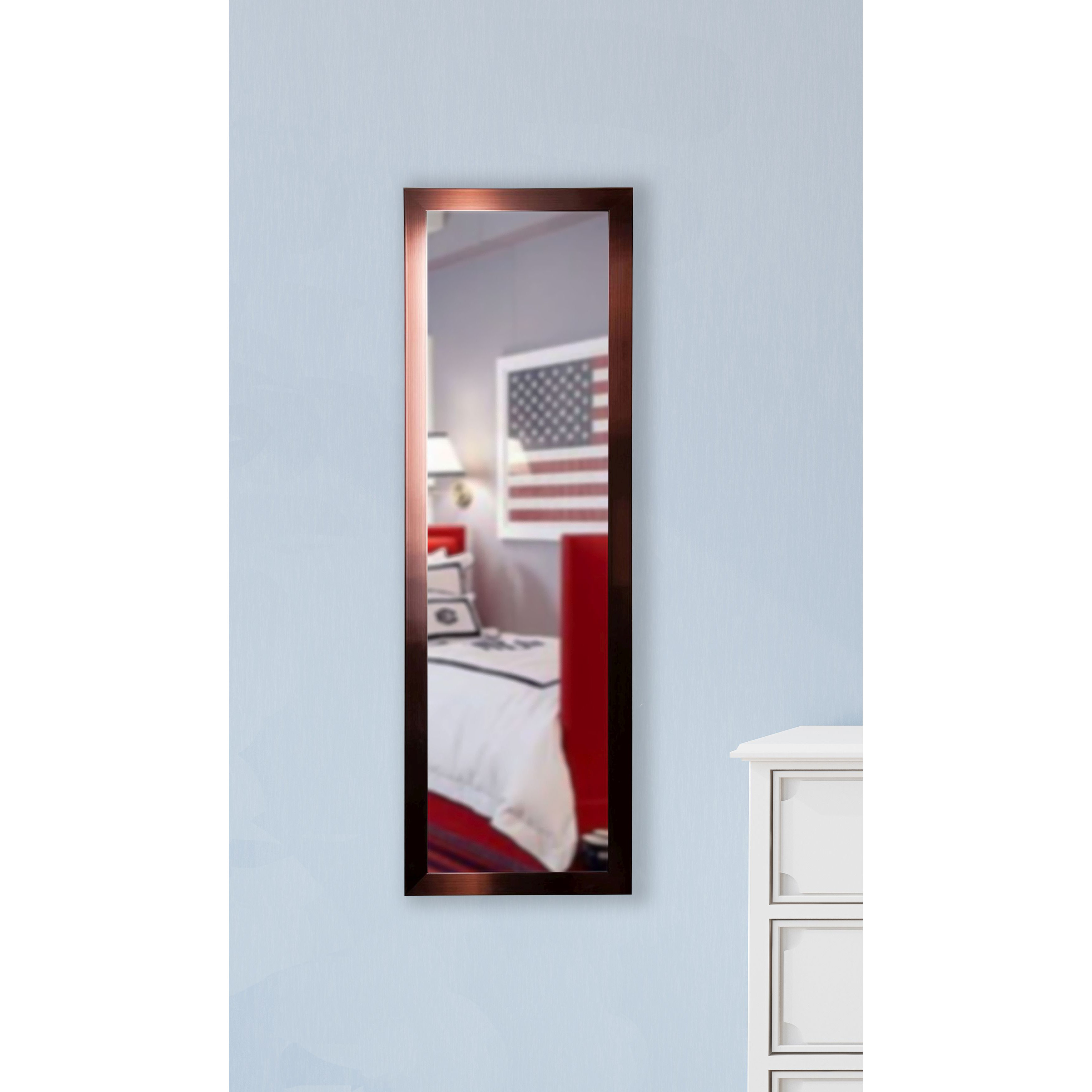 Rayne Mirrors Ava Shiny Bronze Full Length Tall Body Mirror Wayfair