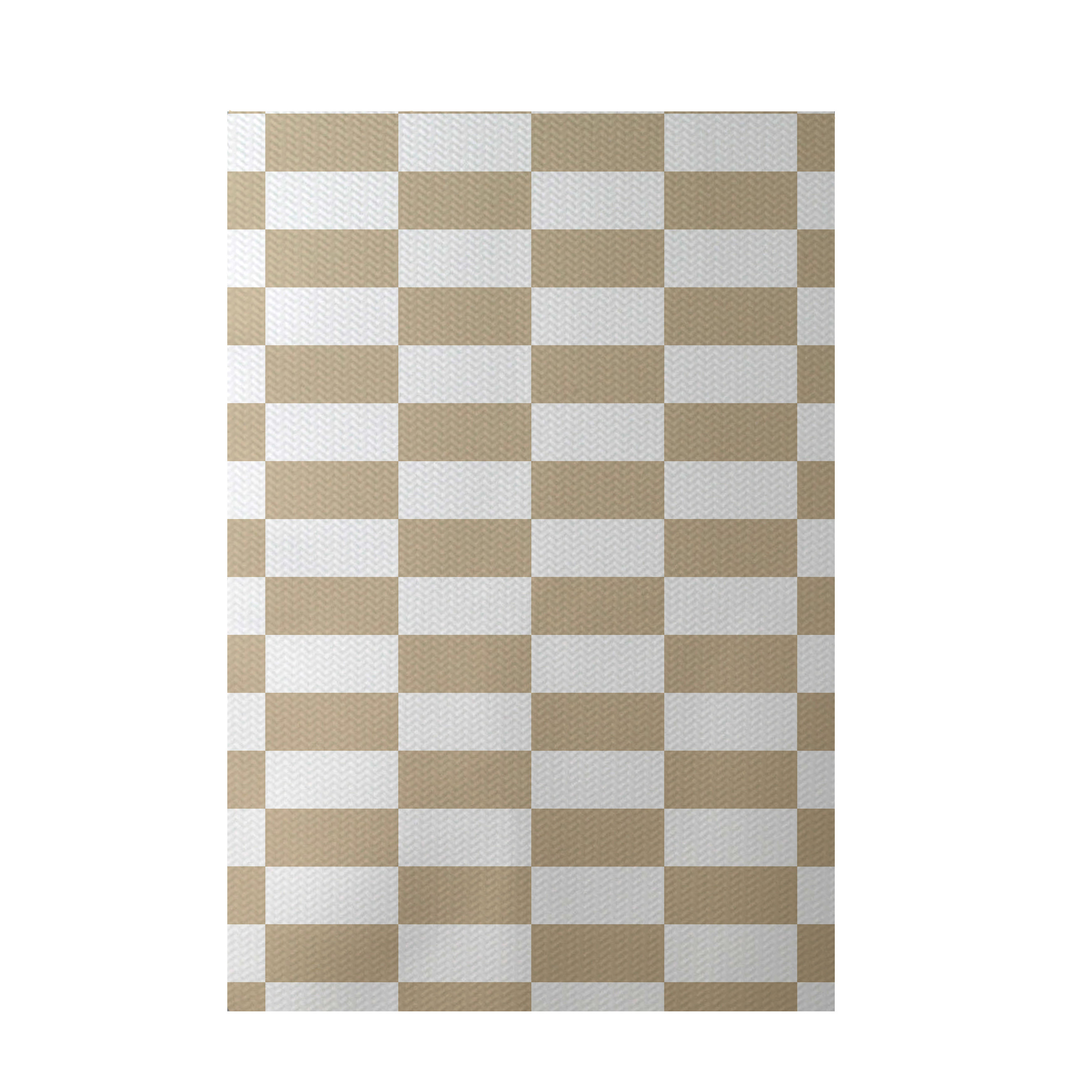 e by design Plaid Beige Indoor/Outdoor Area Rug Wayfair