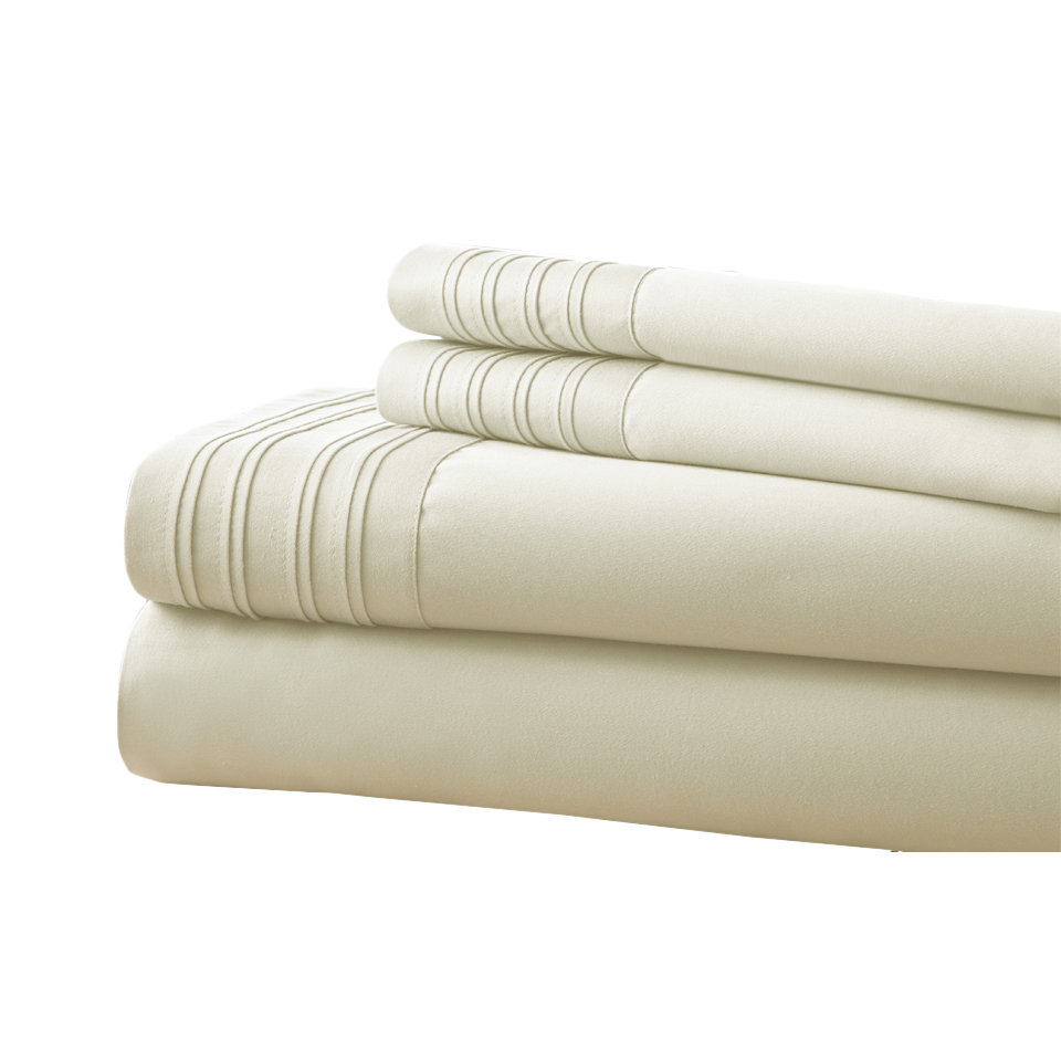 Amrapur Fine Linens 1000 Thread Count 4 Piece Sheet Set & Reviews Wayfair