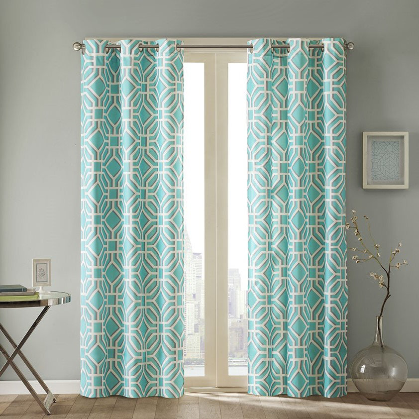 Intelligent Design Maci Single Curtain Panel & Reviews
