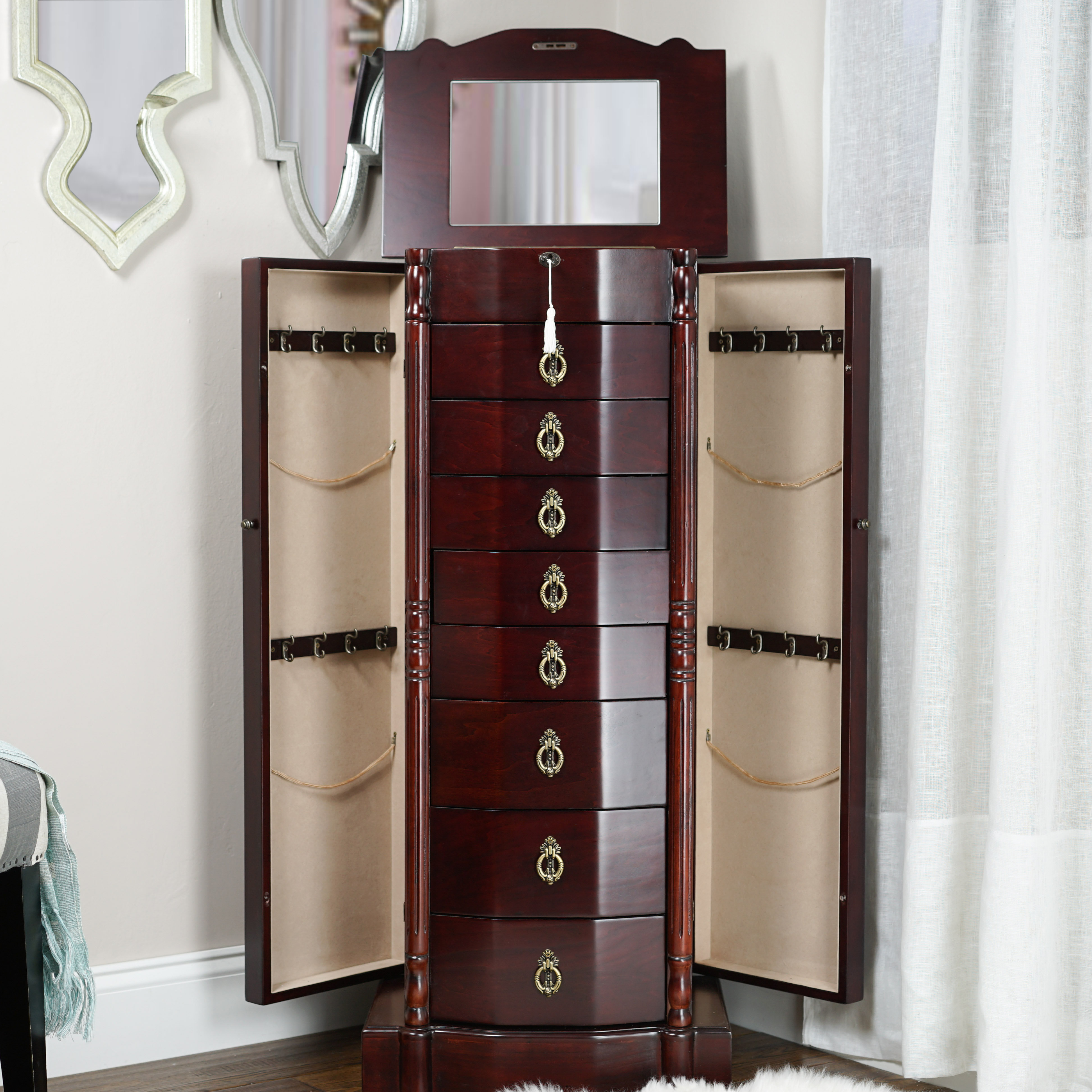 Hives & Honey Robyn Jewelry Armoire & Reviews Wayfair