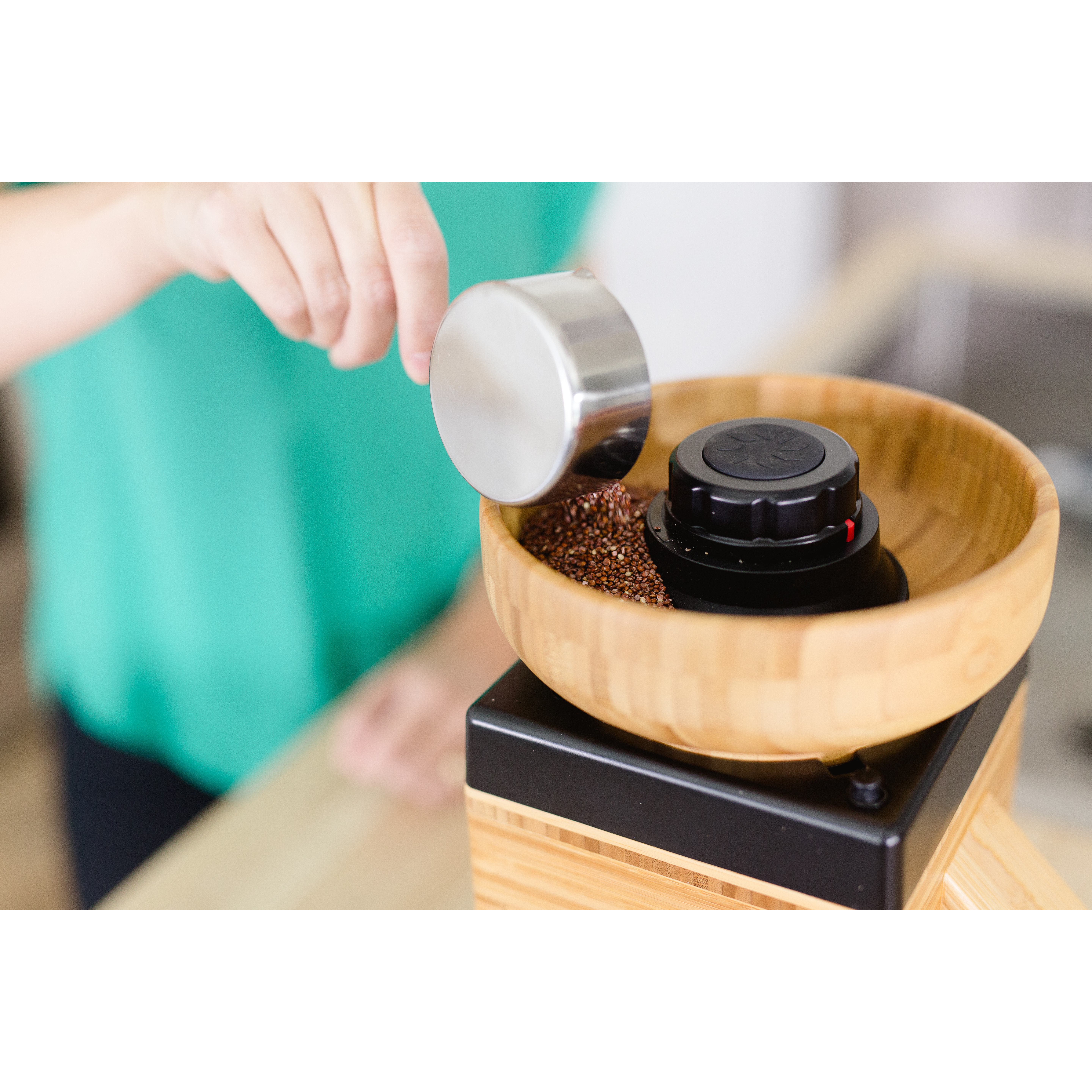 NutriMill Harvest Stone Grain Mill, 450 Watt Black & Reviews Wayfair