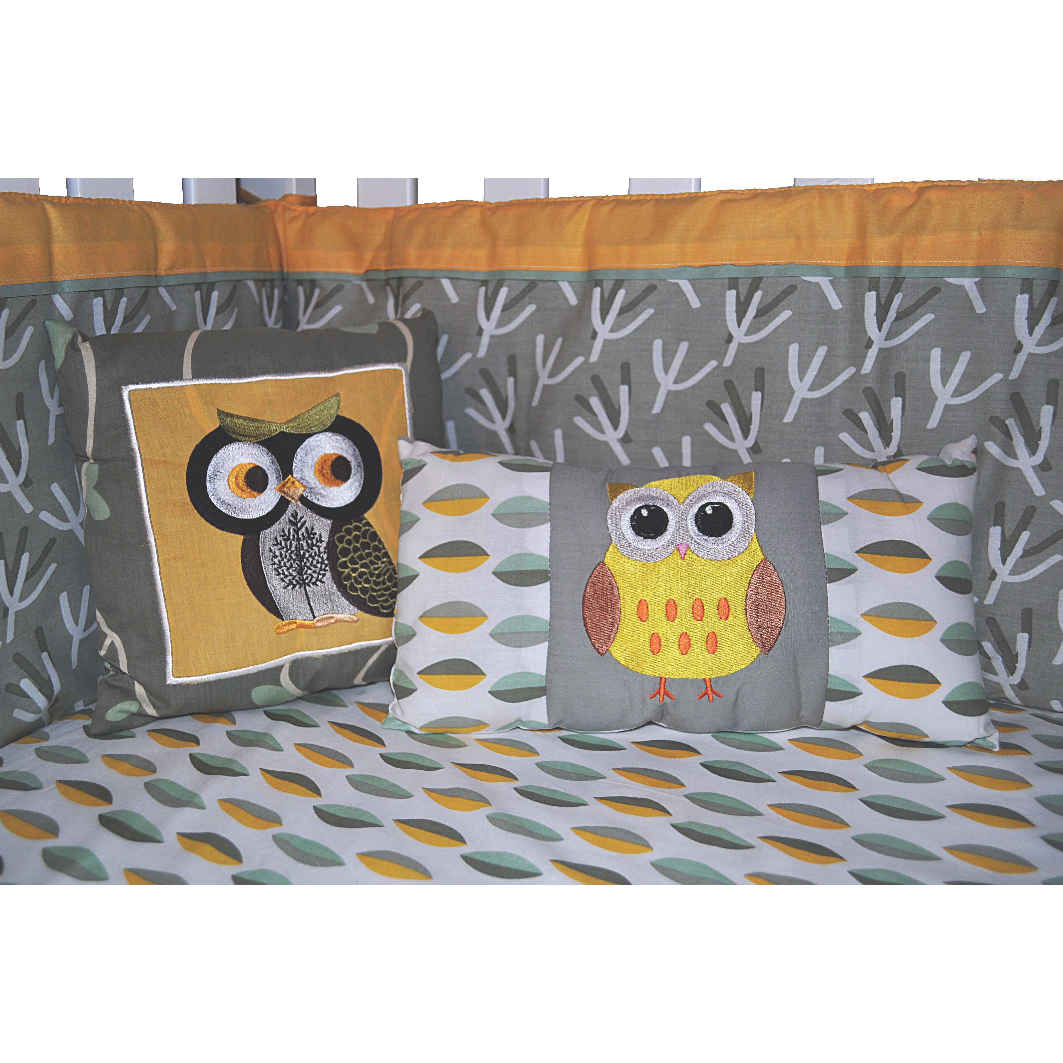 DK Leigh My Baby Hoo Owl 7 Piece Crib Bedding Set & Reviews Wayfair