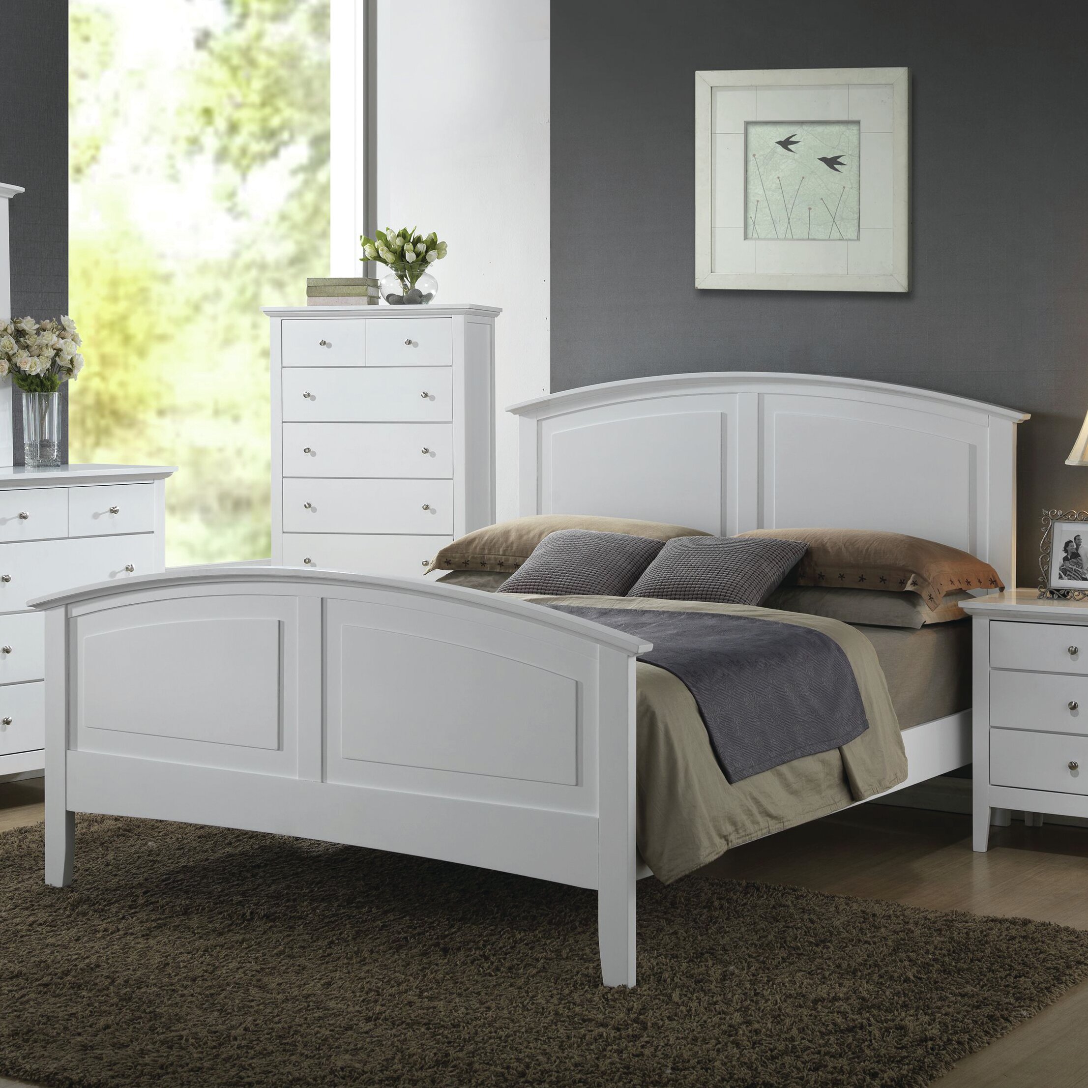 Just Cabinets Brooks Panel Bed & Reviews | Wayfair