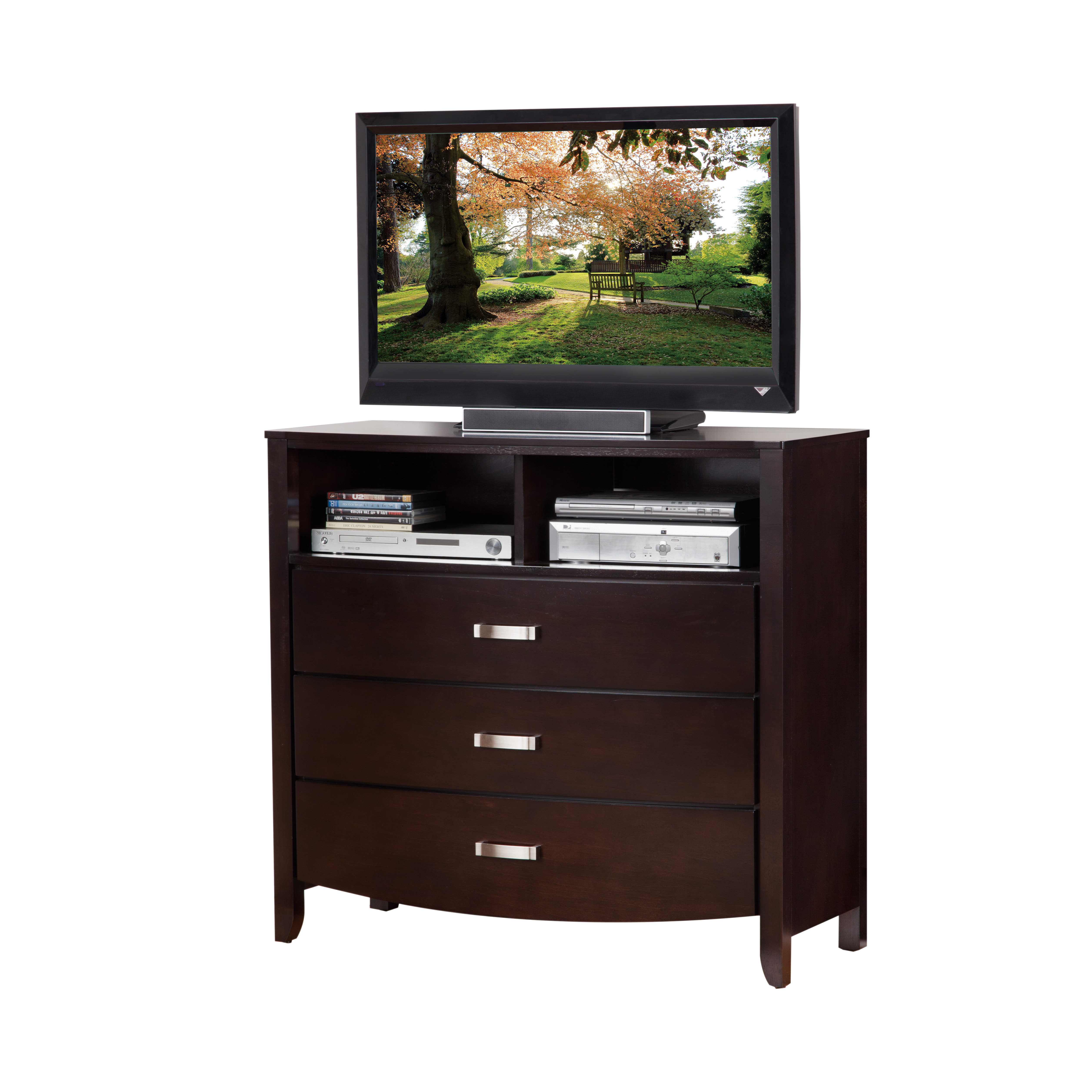 Woodhaven Hill Lyric 3 Drawer Media Chest & Reviews Wayfair