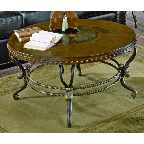 Woodhaven Hill 5553 Series Coffee Table With Curved Base & Reviews ...