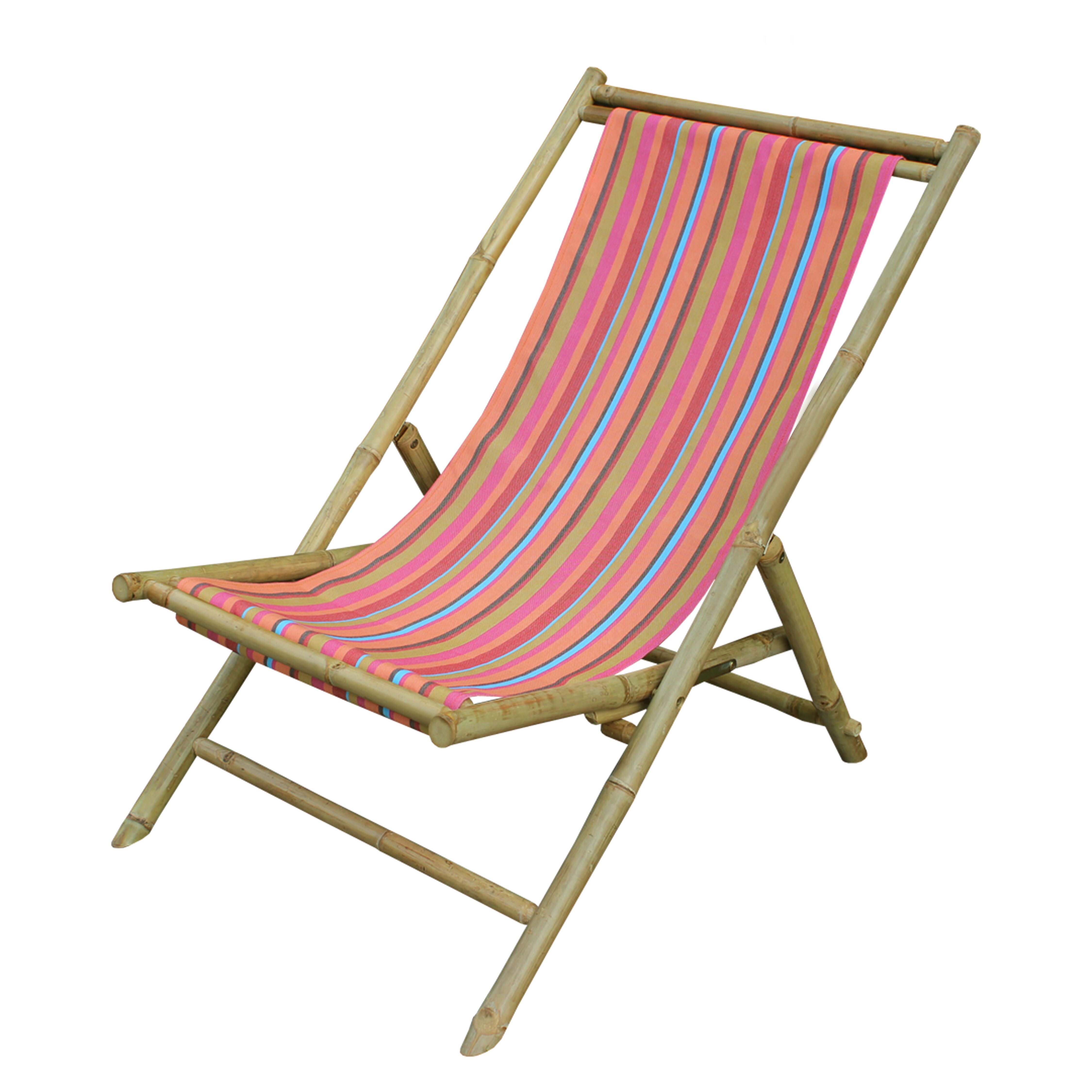 ZEW Inc Sling Beach Chair CH 203 0 19