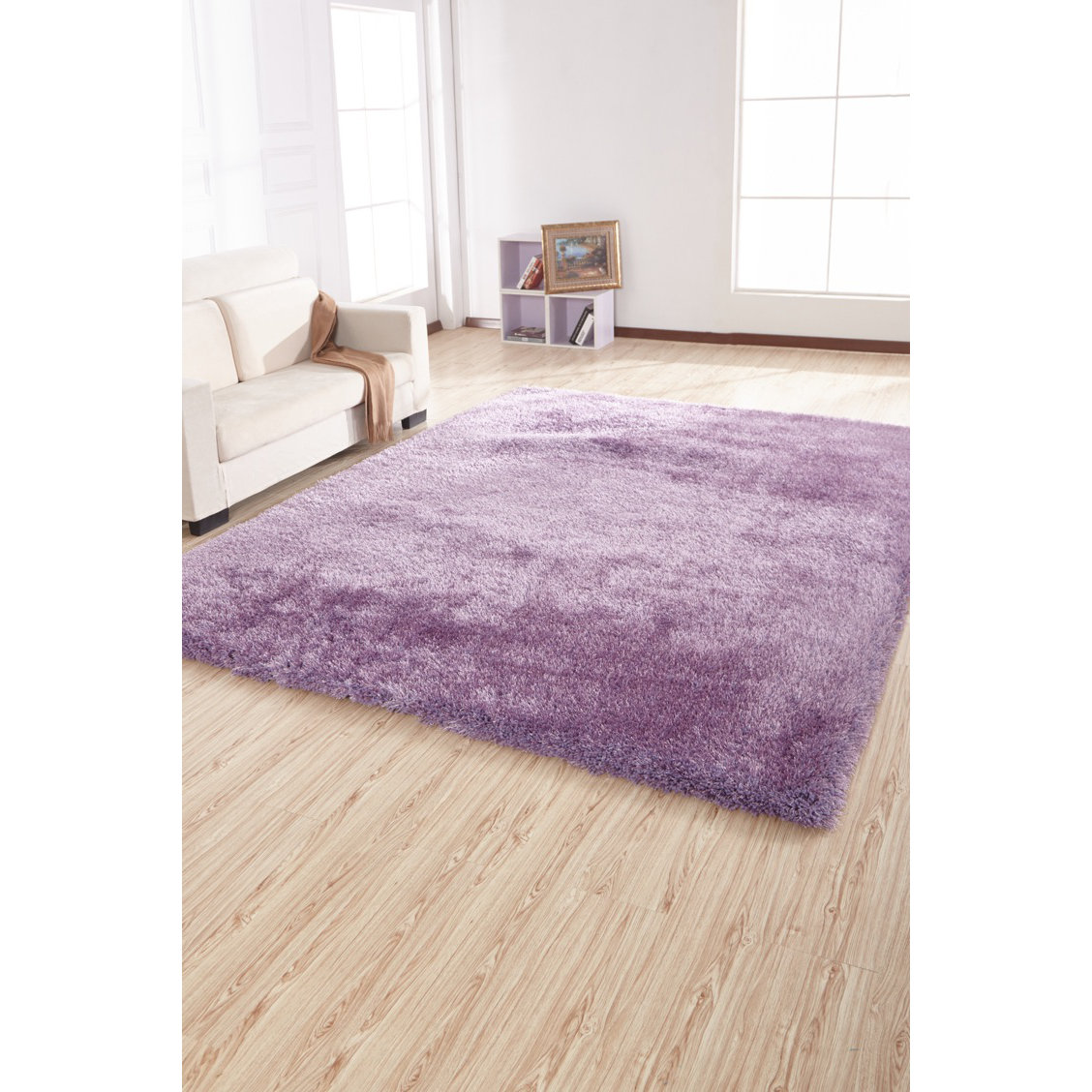 Rug Factory Plus HandTufted Lavender Area Rug & Reviews Wayfair