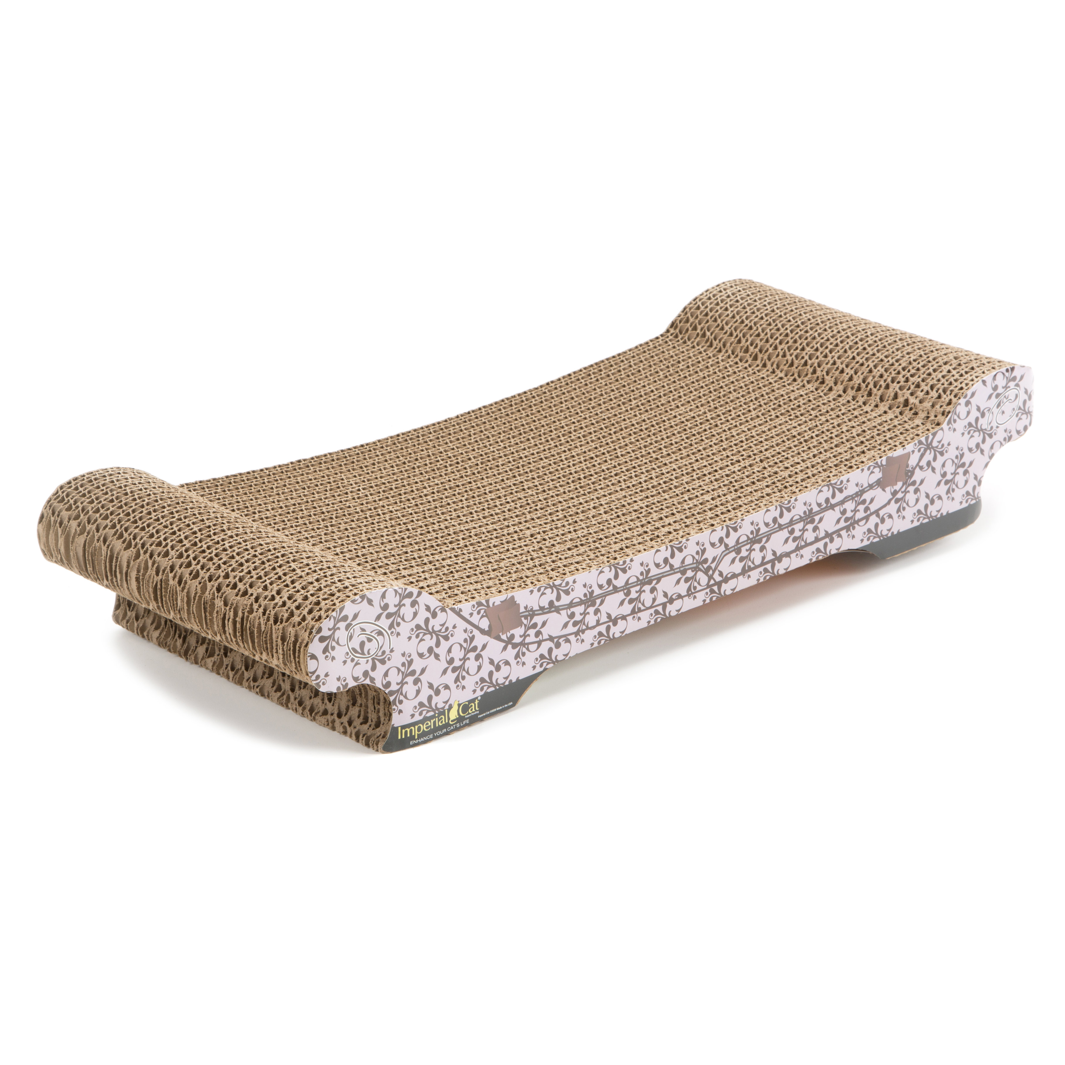 Imperial Cat Scratch 'n Shapes Large Comfort Couch Recycled Paper