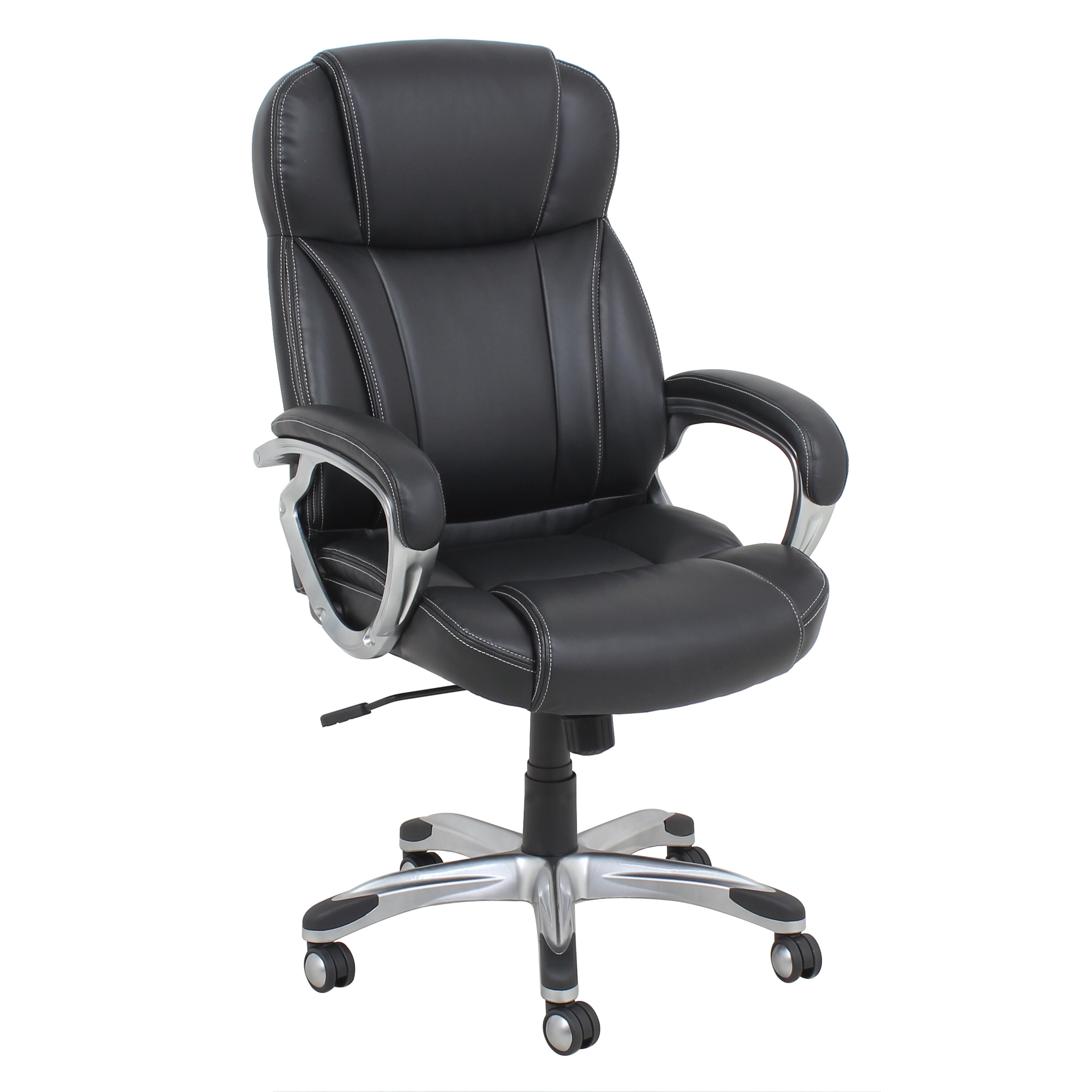 Barcalounger High-Back Leather Executive Chair & Reviews | Wayfair