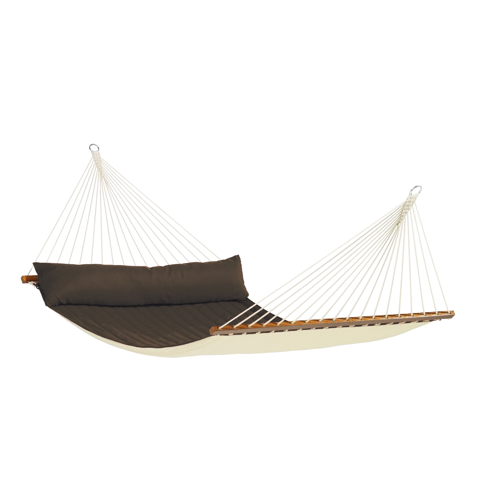 LA SIESTA ALABAMA Weatherproof Kingsize Spreader Bar Rope Hammock