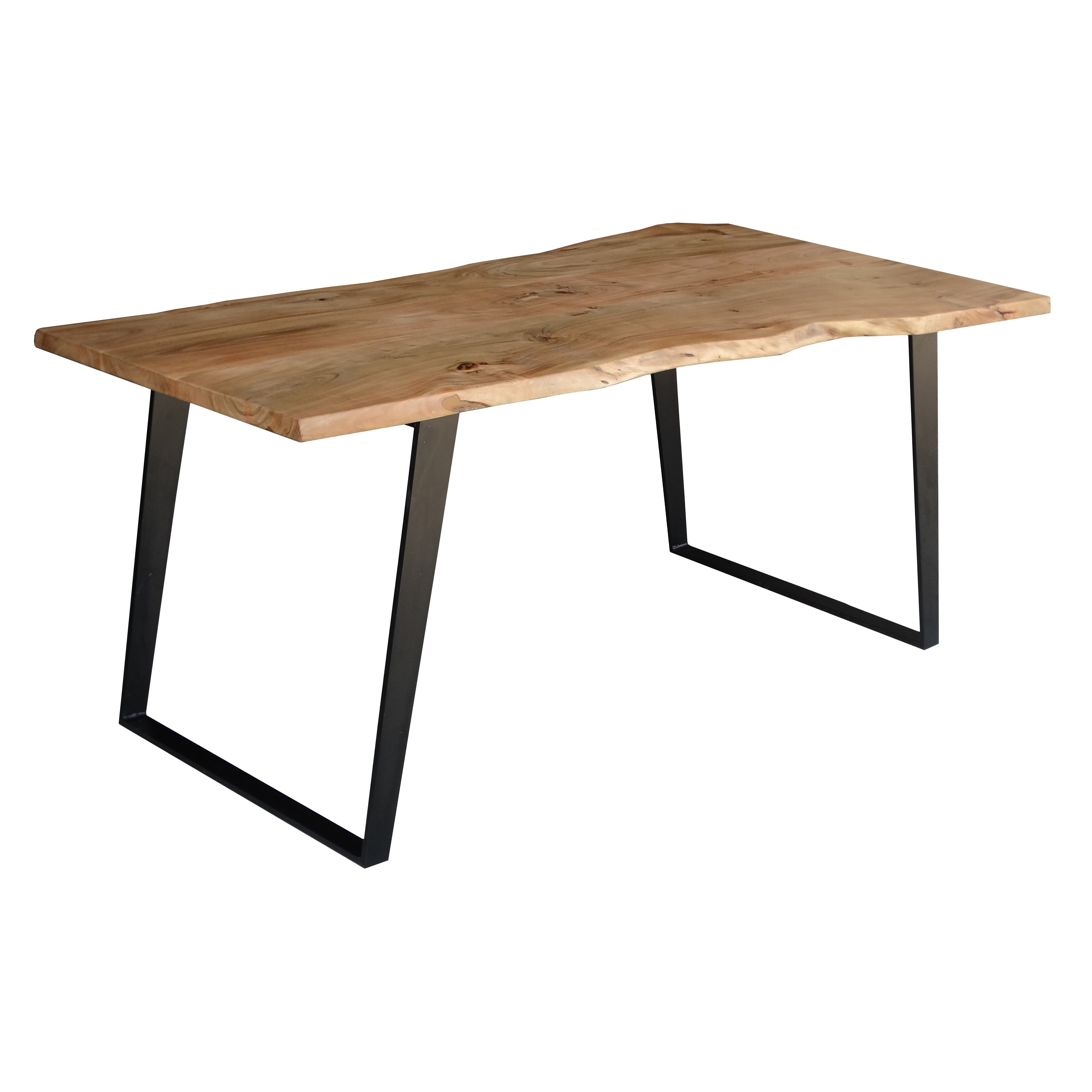Timbergirl Solid Wood Live Edge Dining Table & Reviews | Wayfair.ca