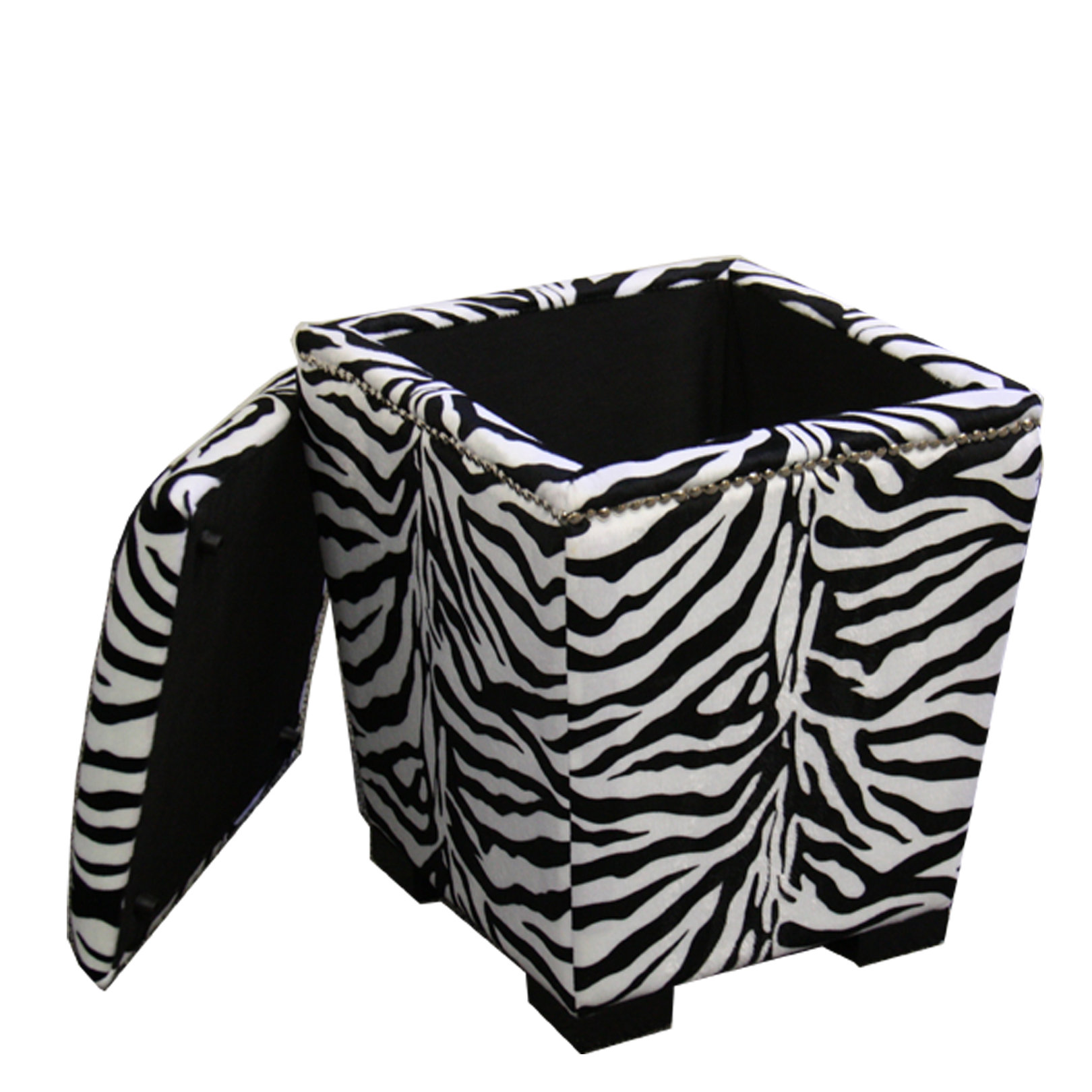 ORE Furniture Zebra Storage Ottoman & Reviews Wayfair