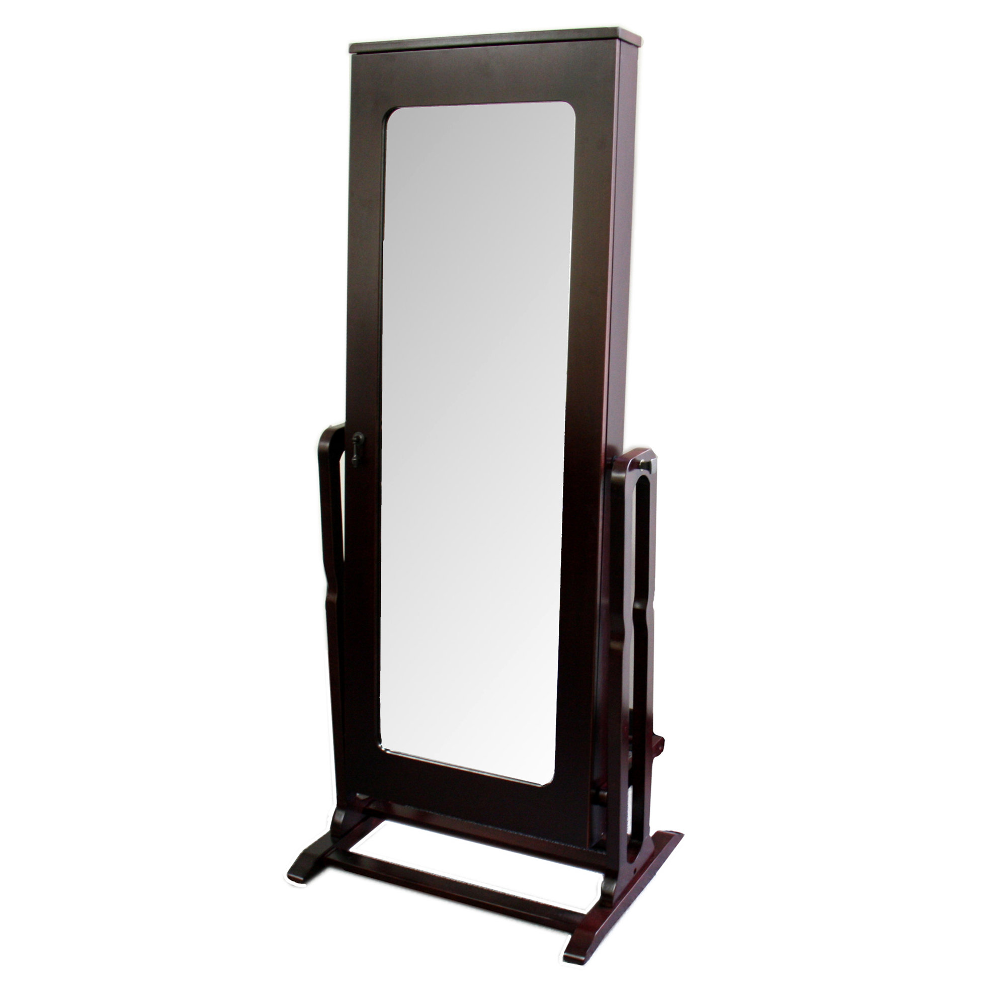 ORE Furniture Standing Mirror with Storage & Reviews Wayfair