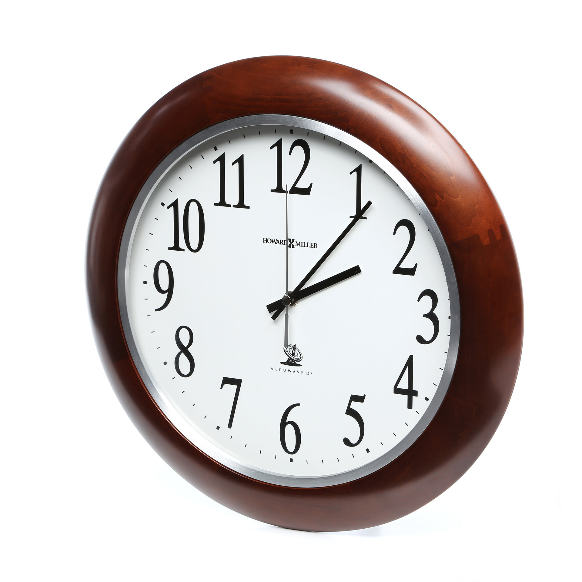 Howard Miller Radio Controlled Murrow Adjusted Atomic 13.75" Wall Clock