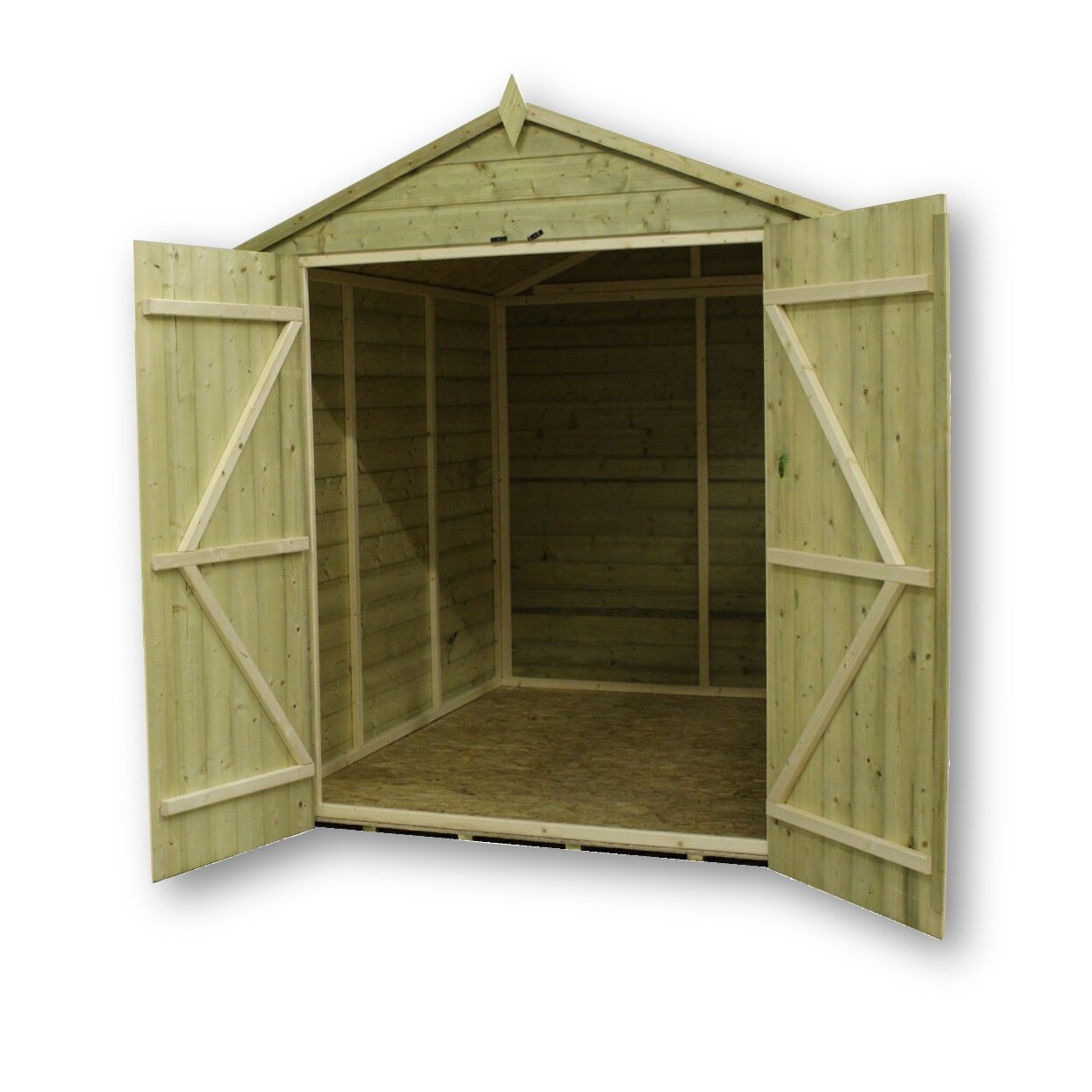 Empire Sheds Ltd 6 x 6 Wooden Storage Shed Wayfair UK