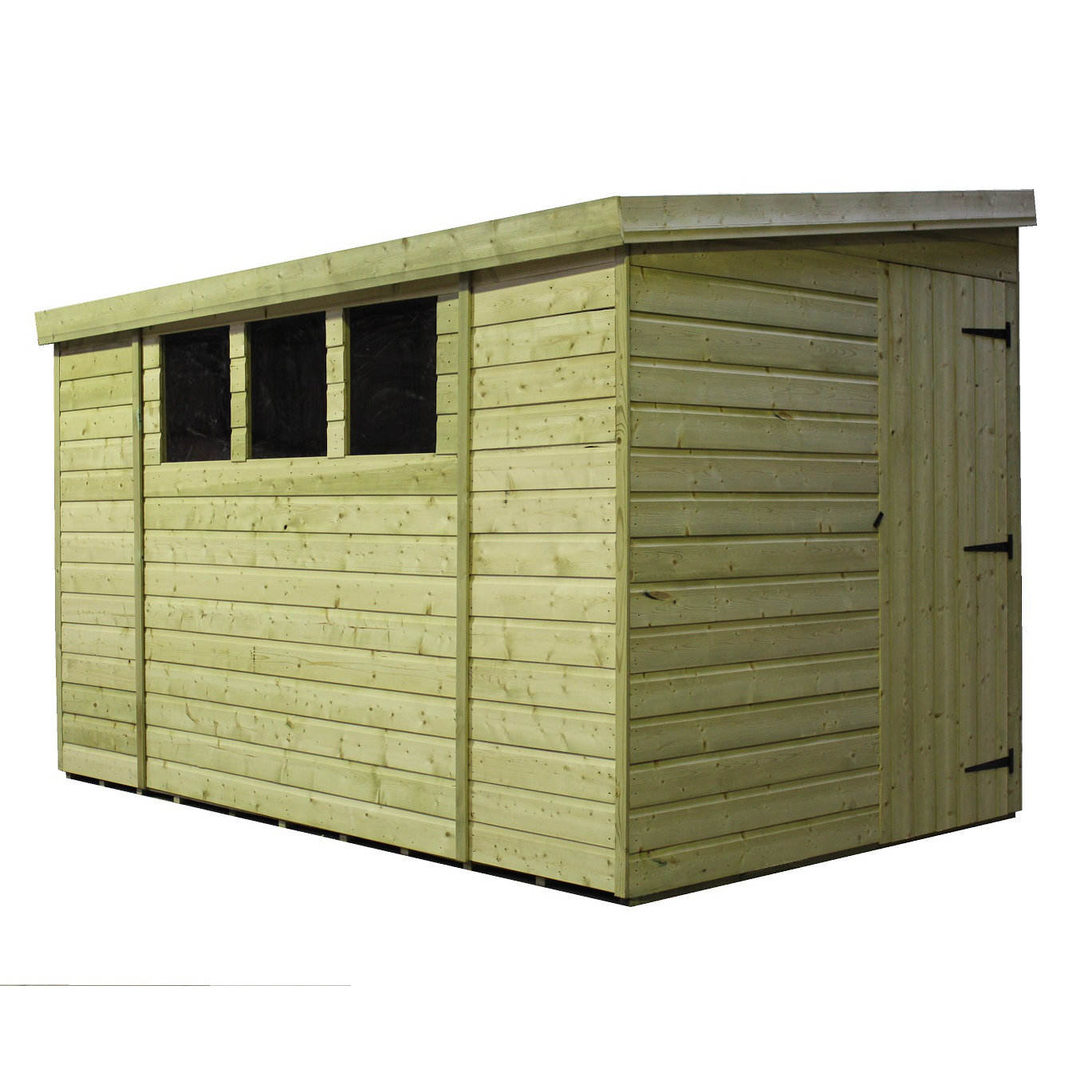 empire sheds ltd 10 x 5 wooden lean-to shed & reviews