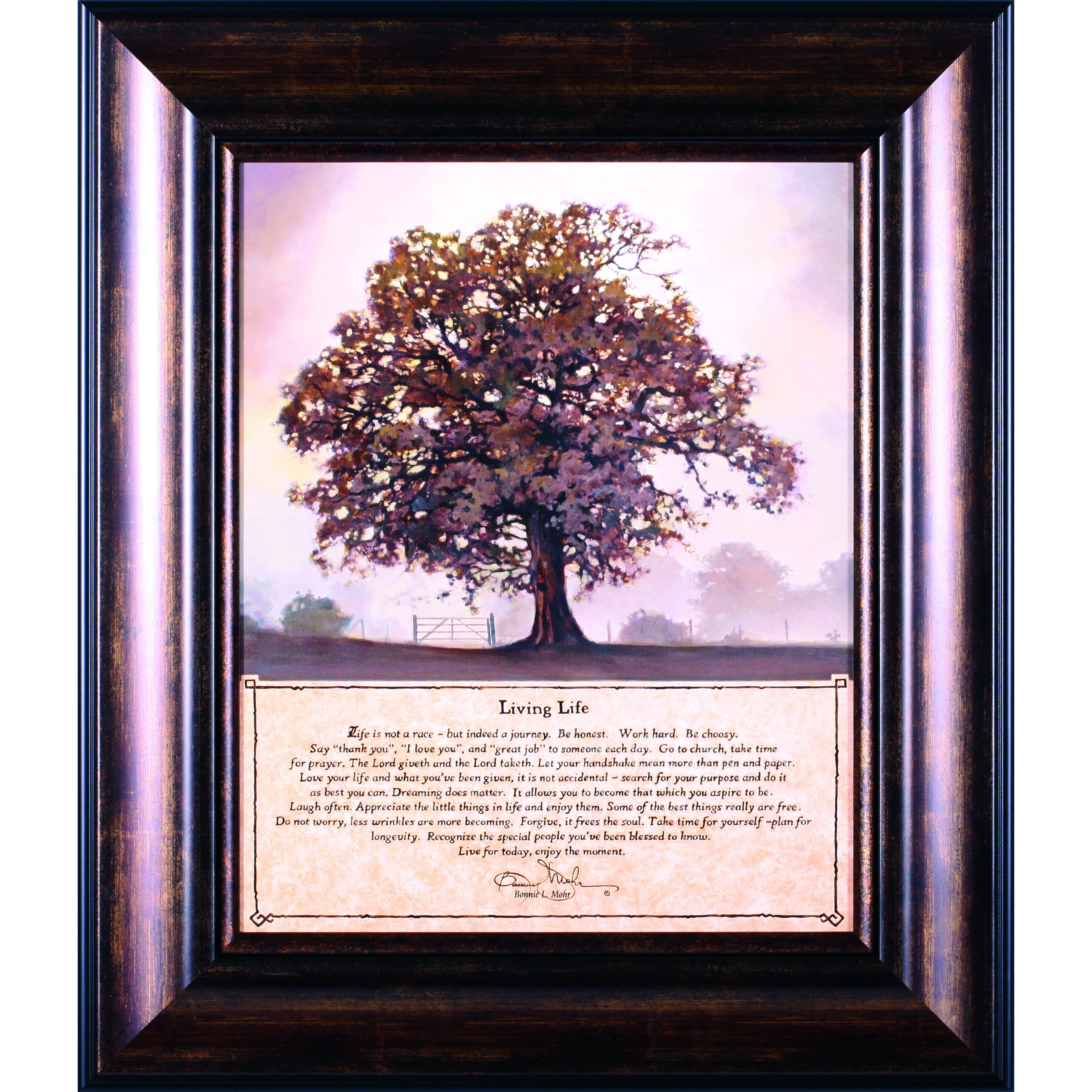 Art Effects Living Life by Bonnie Mohr Framed Painting Print & Reviews