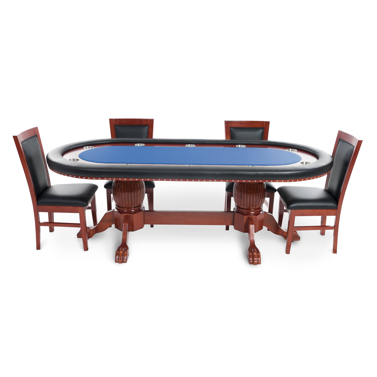 Poker dining table set
