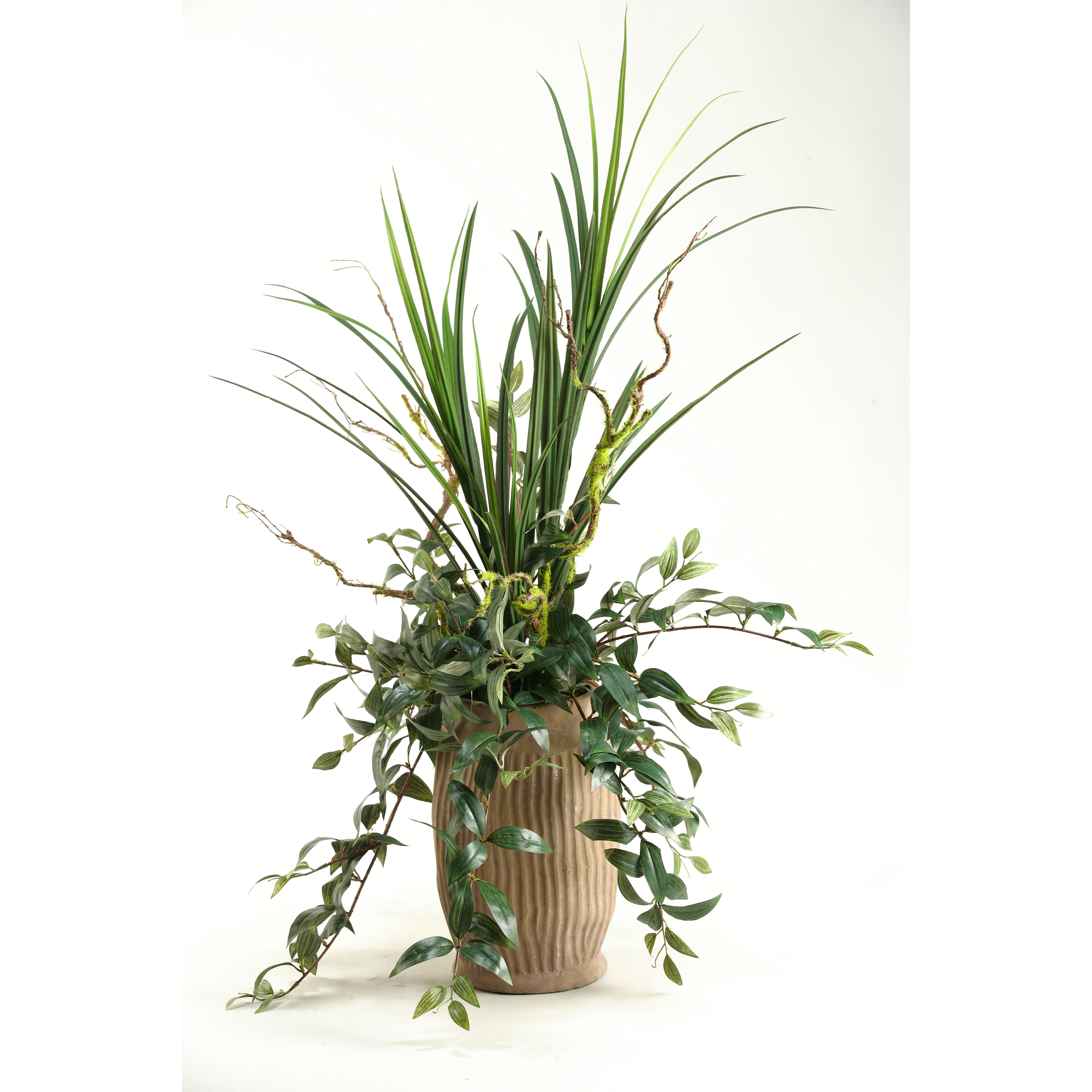 D &amp; W Silks Mixture of Mango Grass and Japanese Hanging