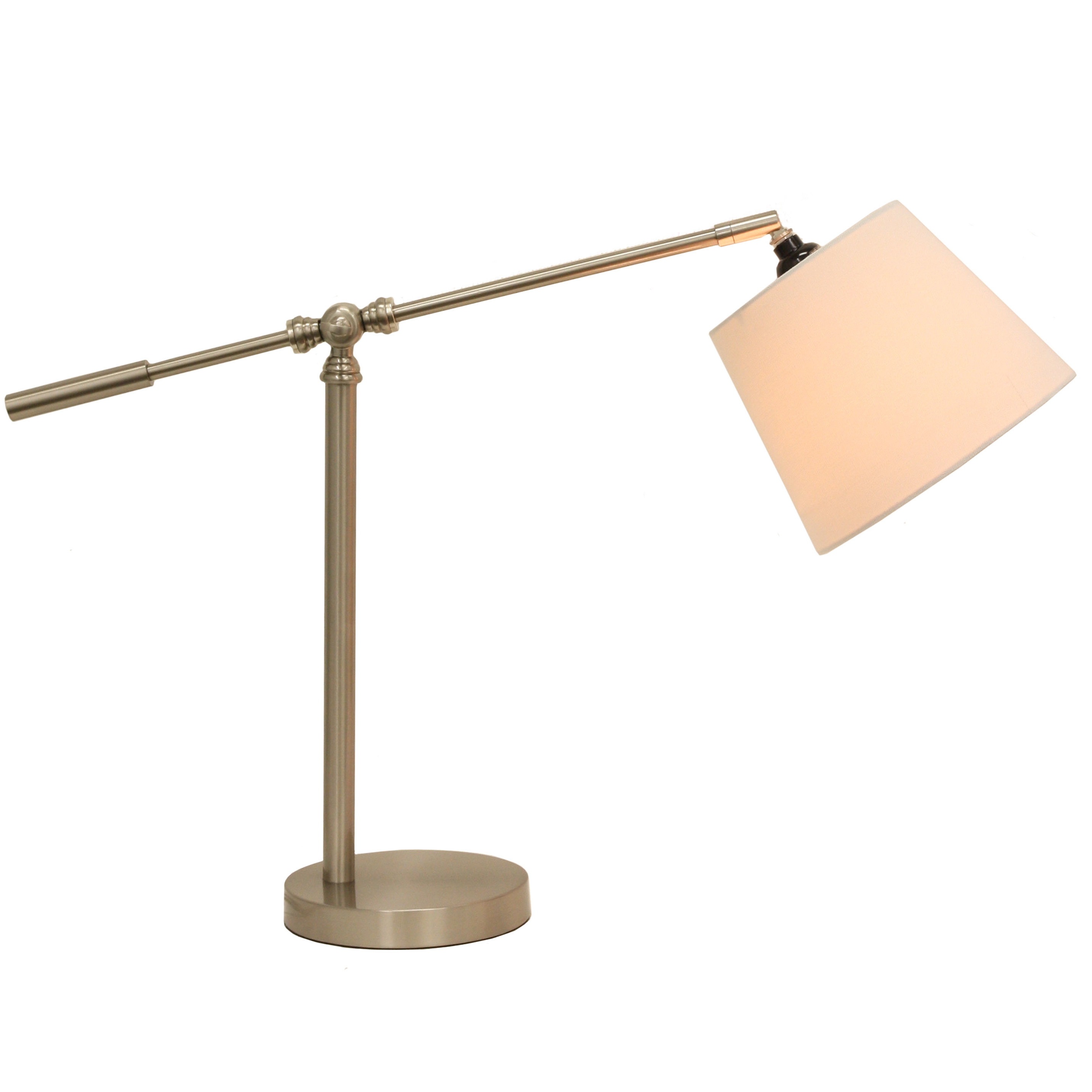 Mercury Row 20" H Adjustable Arm Table Lamp with Drum Shade & Reviews