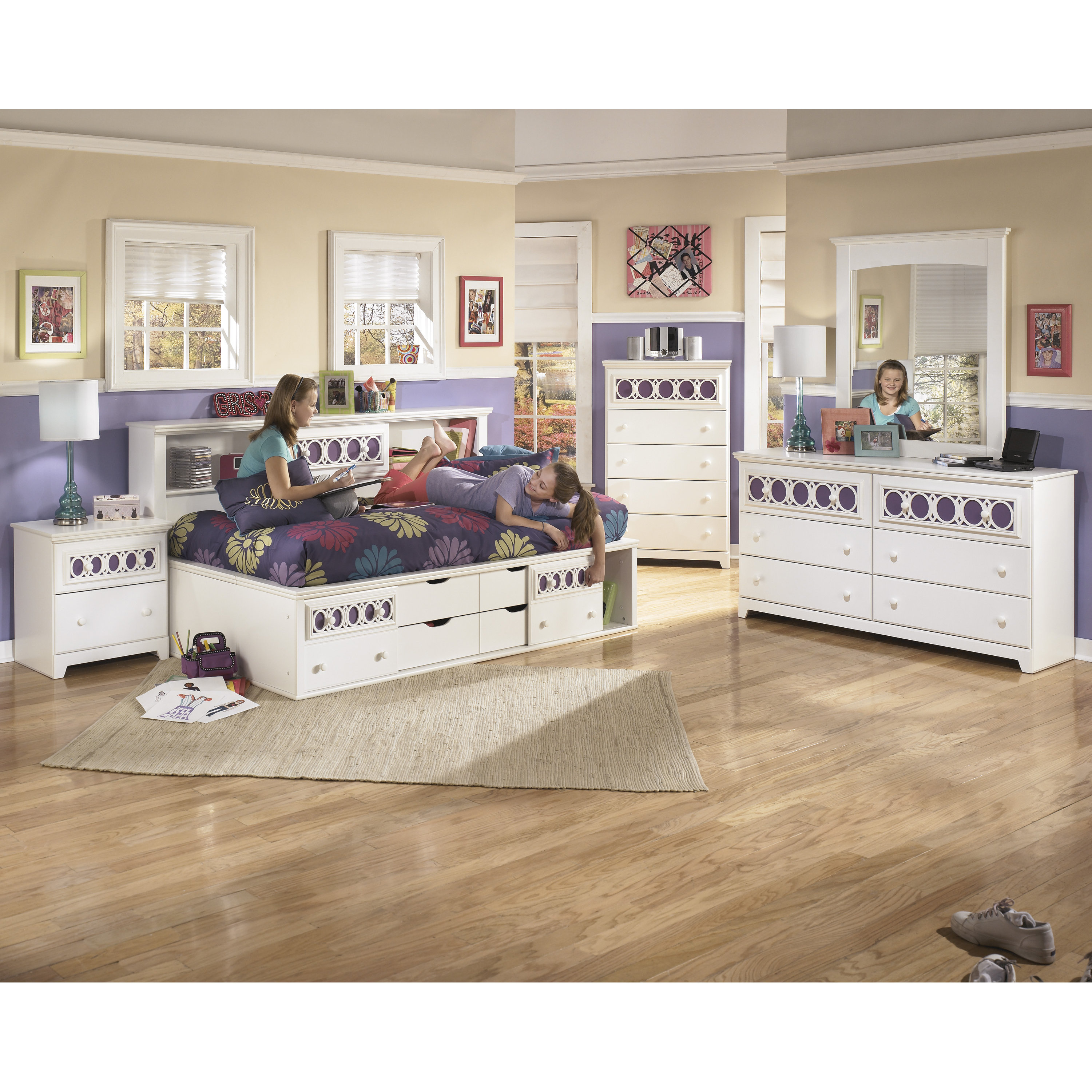 Signature Design by Ashley Zayley Platform Bed & Reviews Wayfair