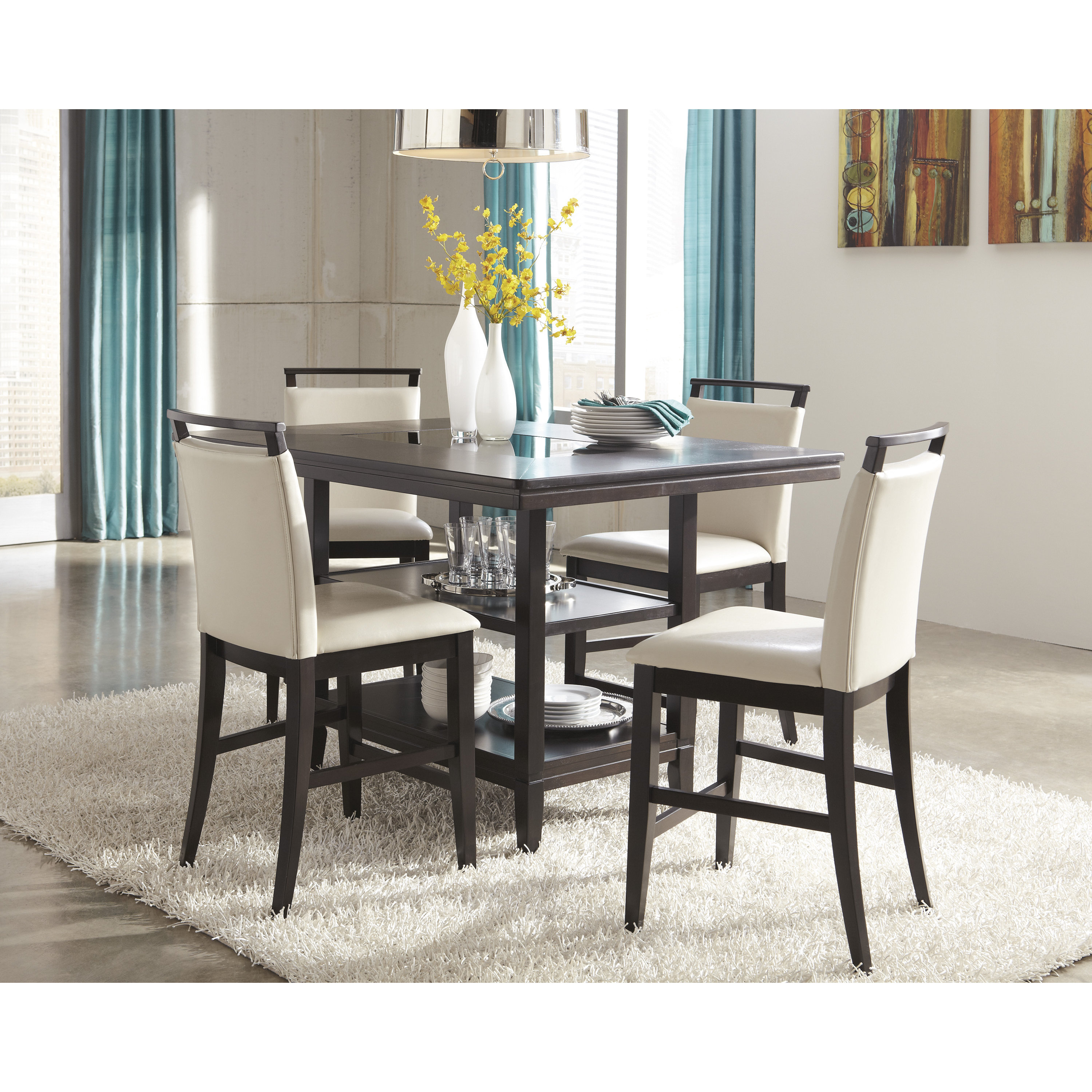 Signature Design by Ashley Trishelle Counter Height Dining Table