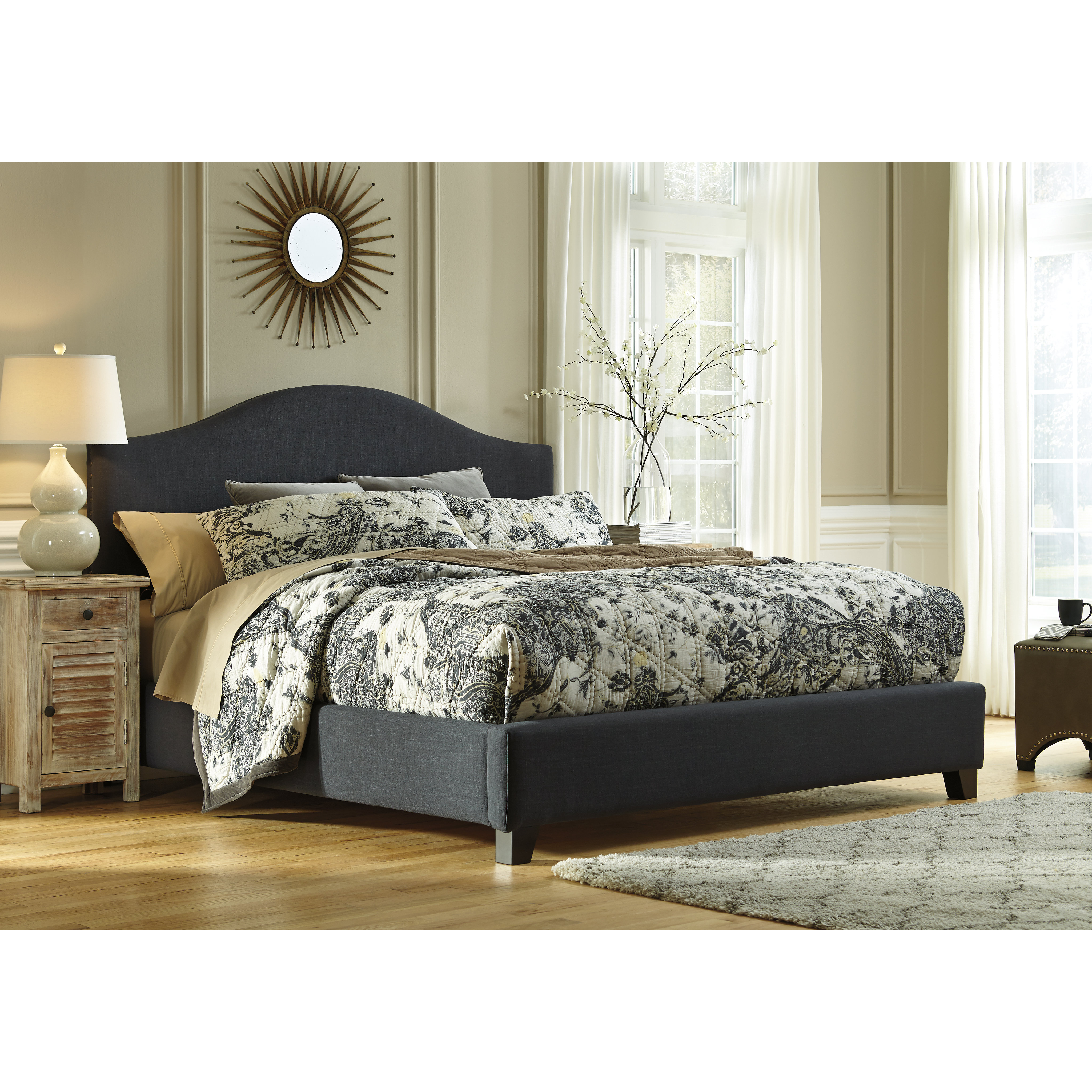 Signature Design by Ashley Upholstered Headboard & Reviews Wayfair