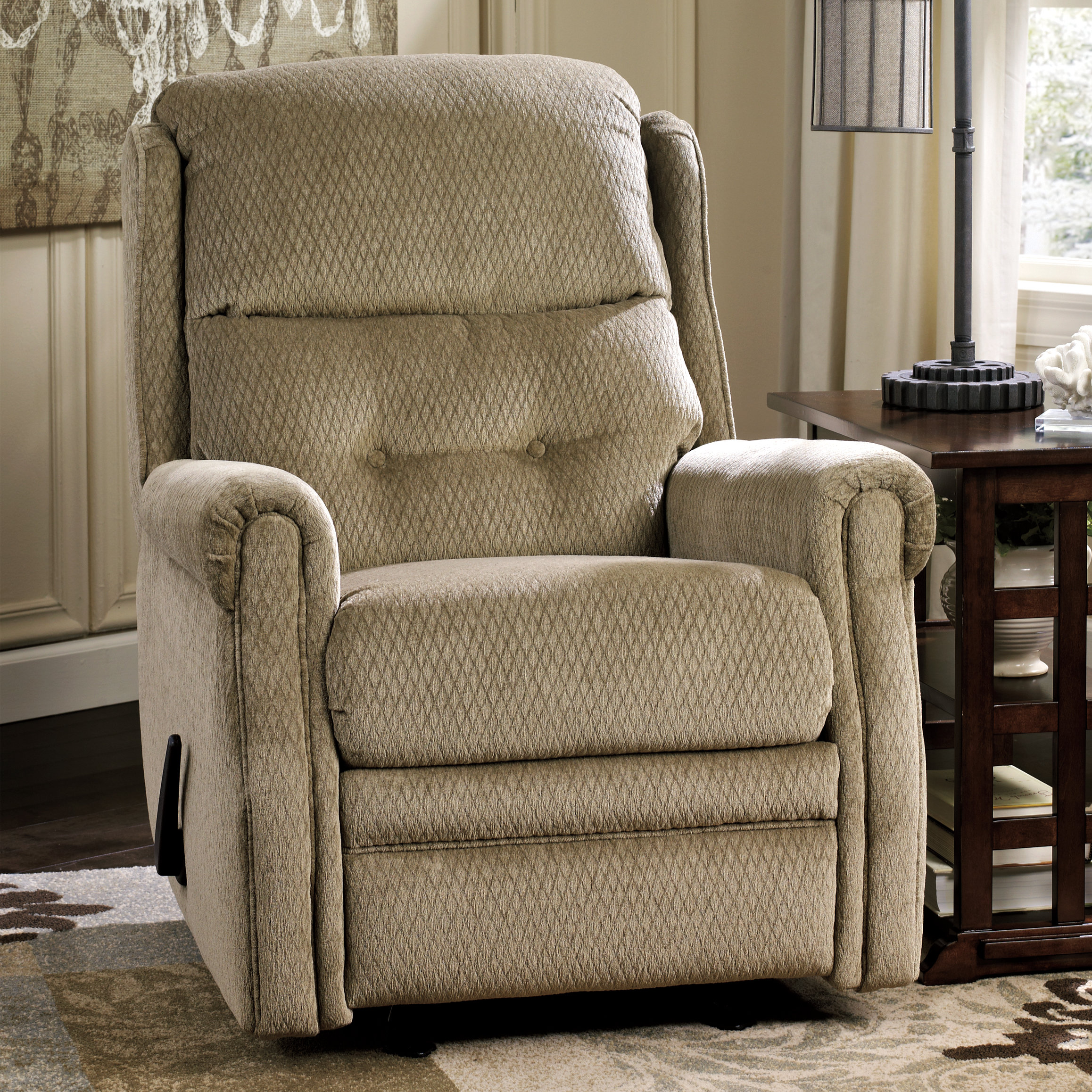 Signature Design by Ashley Meadowbark Glider Recliner & Reviews Wayfair