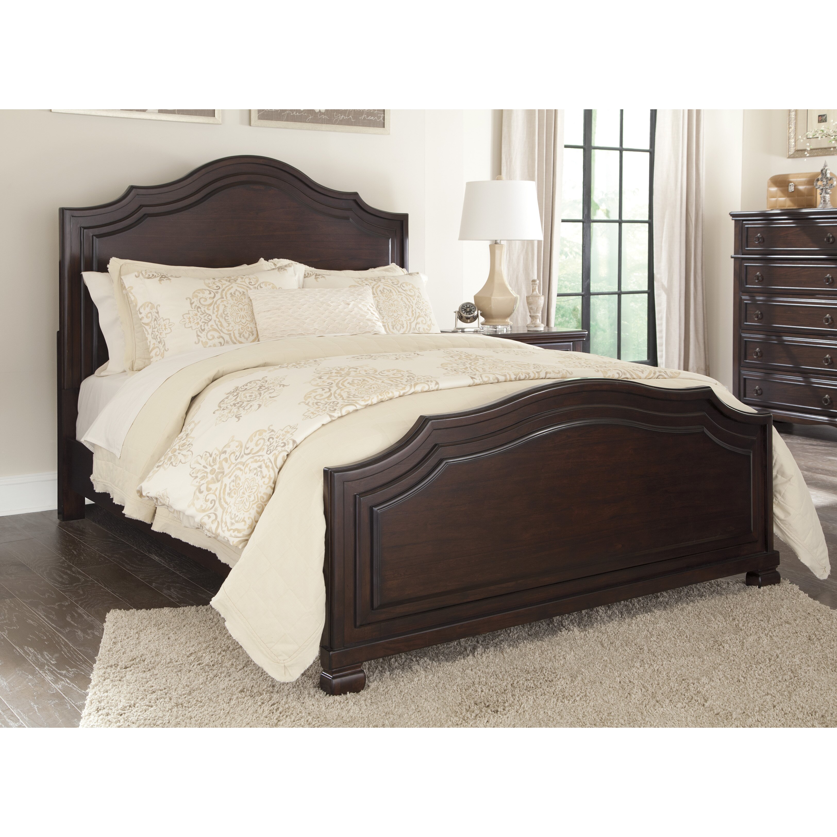 Signature Design by Ashley Brulind Wood Headboard & Reviews | Wayfair