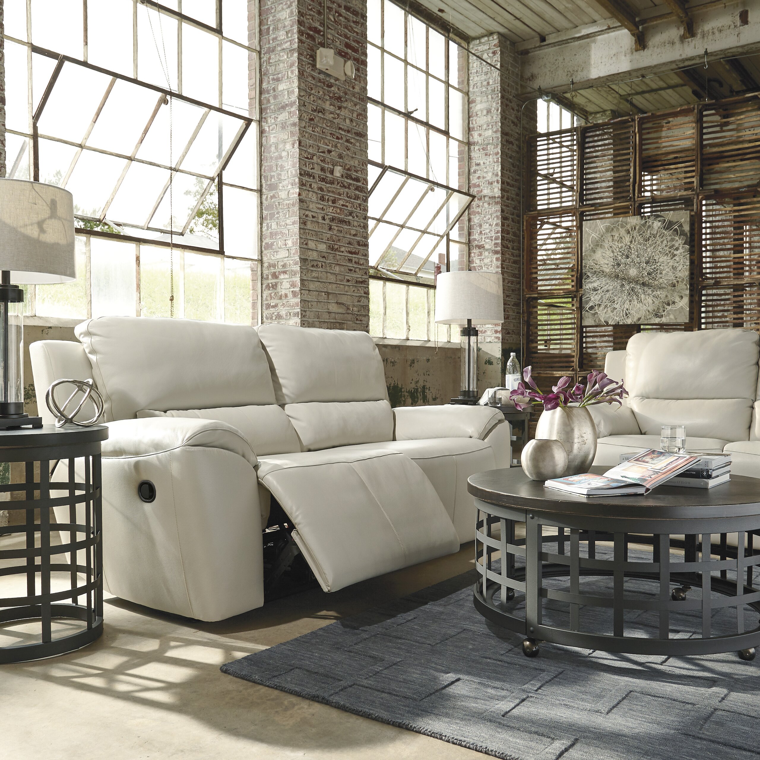 Signature Design by Ashley 2 Seat Reclining Sofa | Wayfair