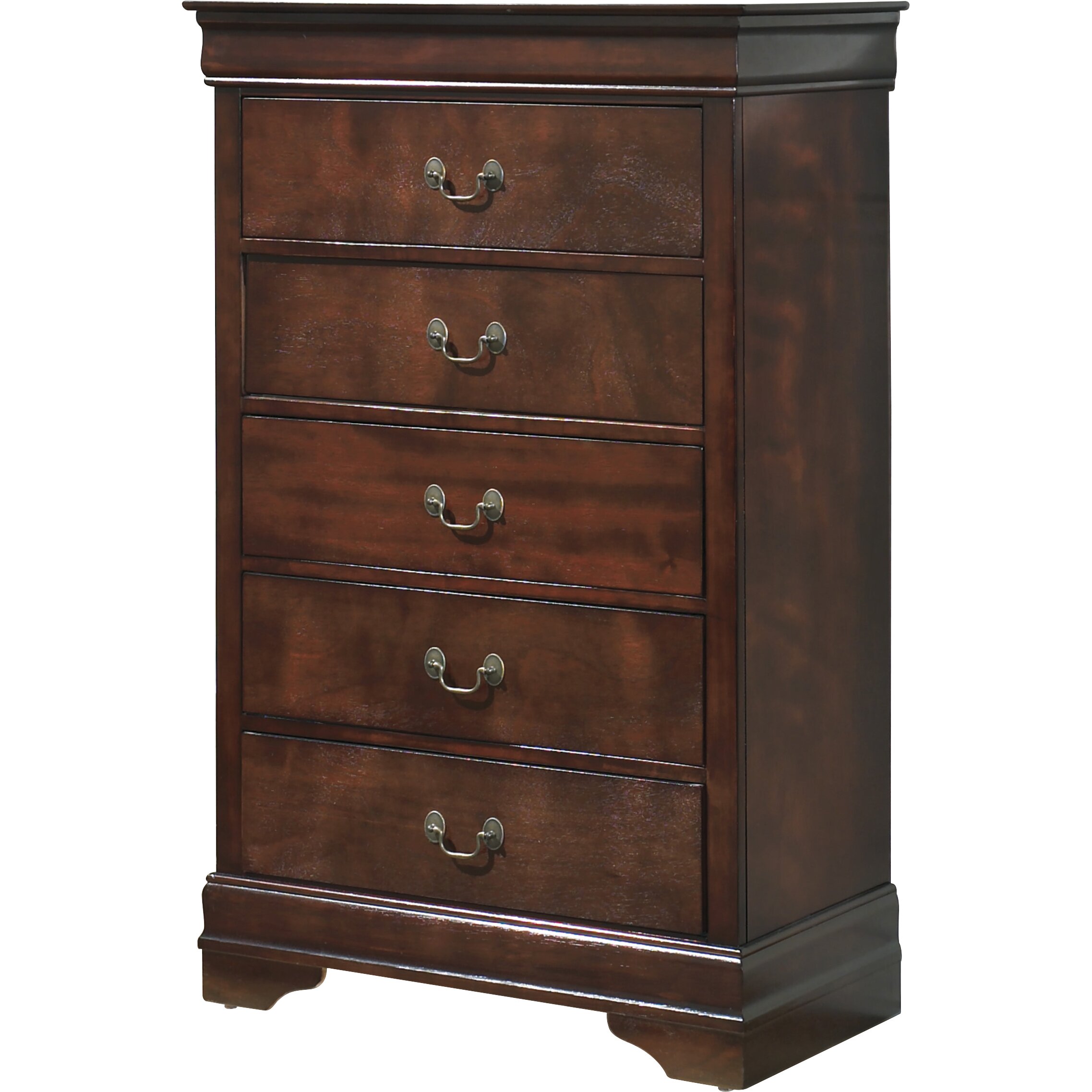 Signature Design By Ashley Alisdair 5 Drawer Chest & Reviews | Wayfair