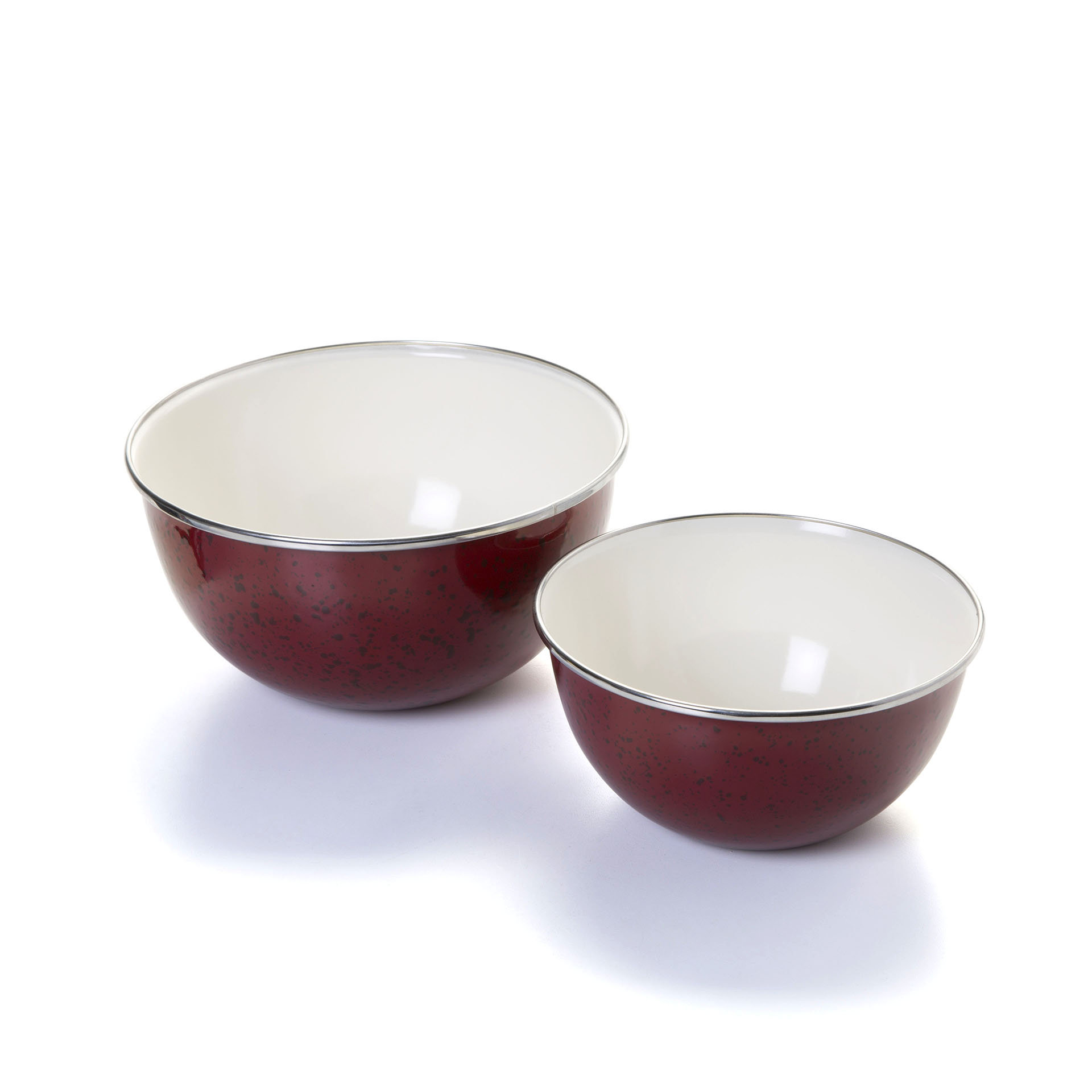 Paula Deen 2 Piece Enamel on Steel Mixing Bowl Set & Reviews Wayfair