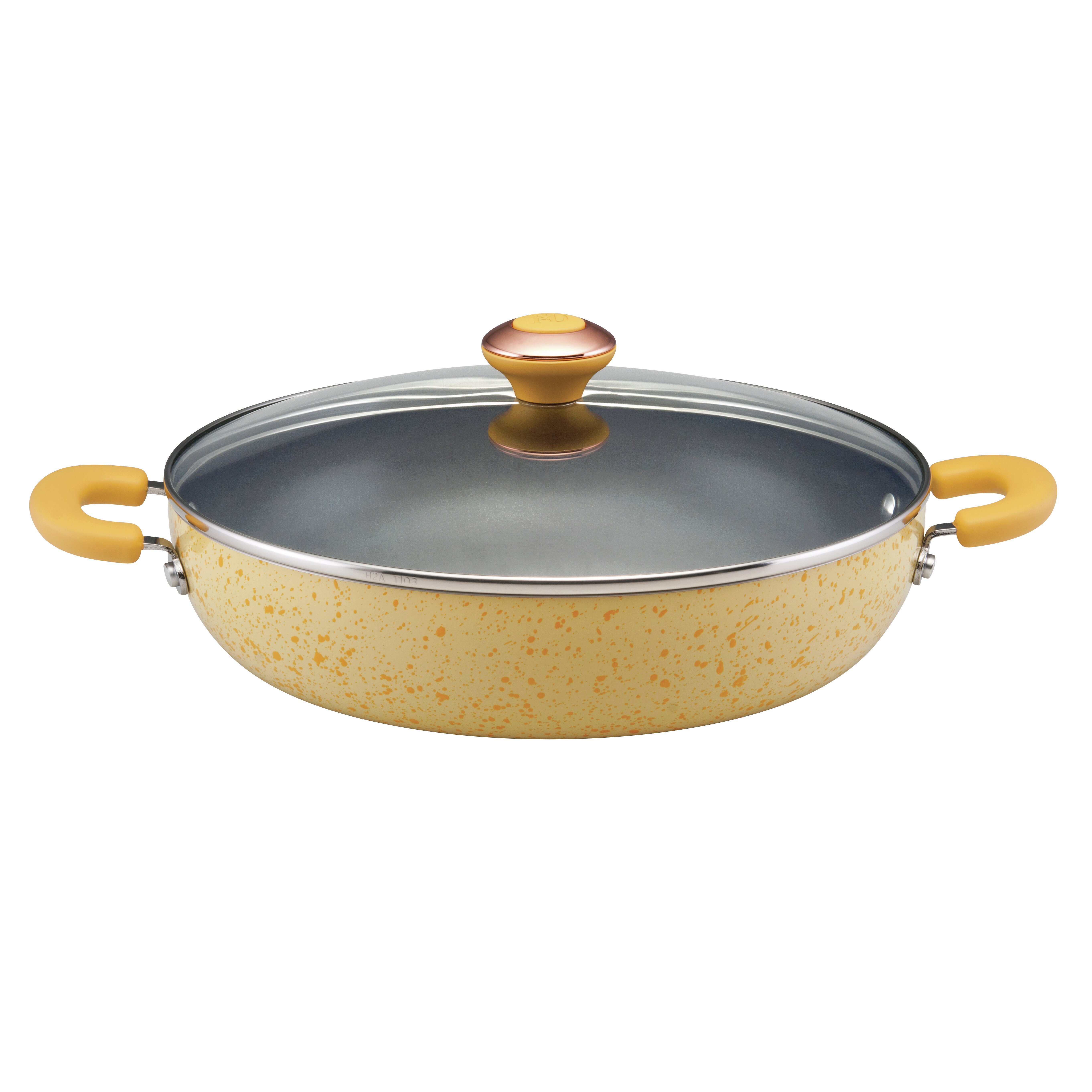 Paula Deen Signature 12" Non-Stick Frying Pan with Lid ...