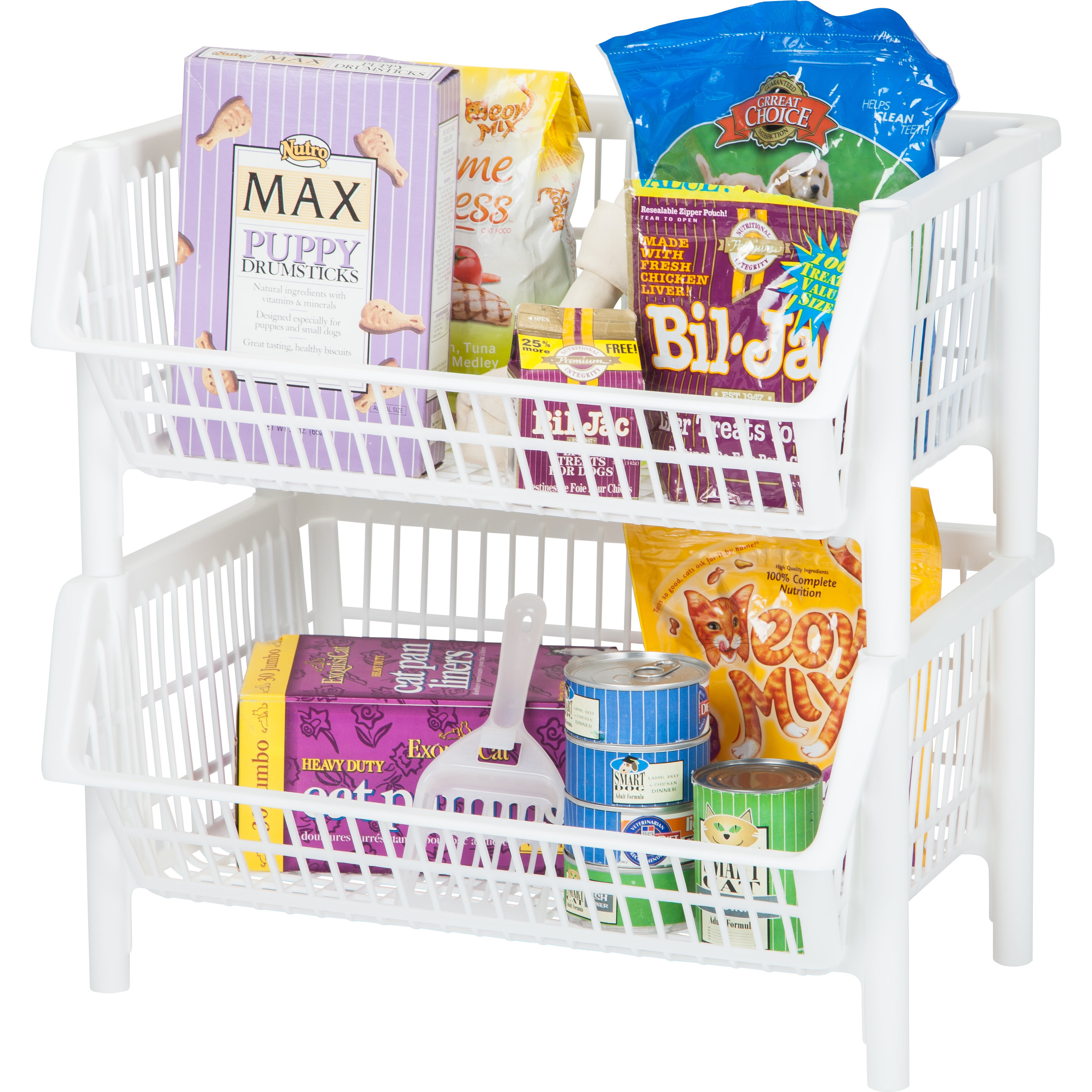 IRIS Jumbo Stacking Basket & Reviews Wayfair