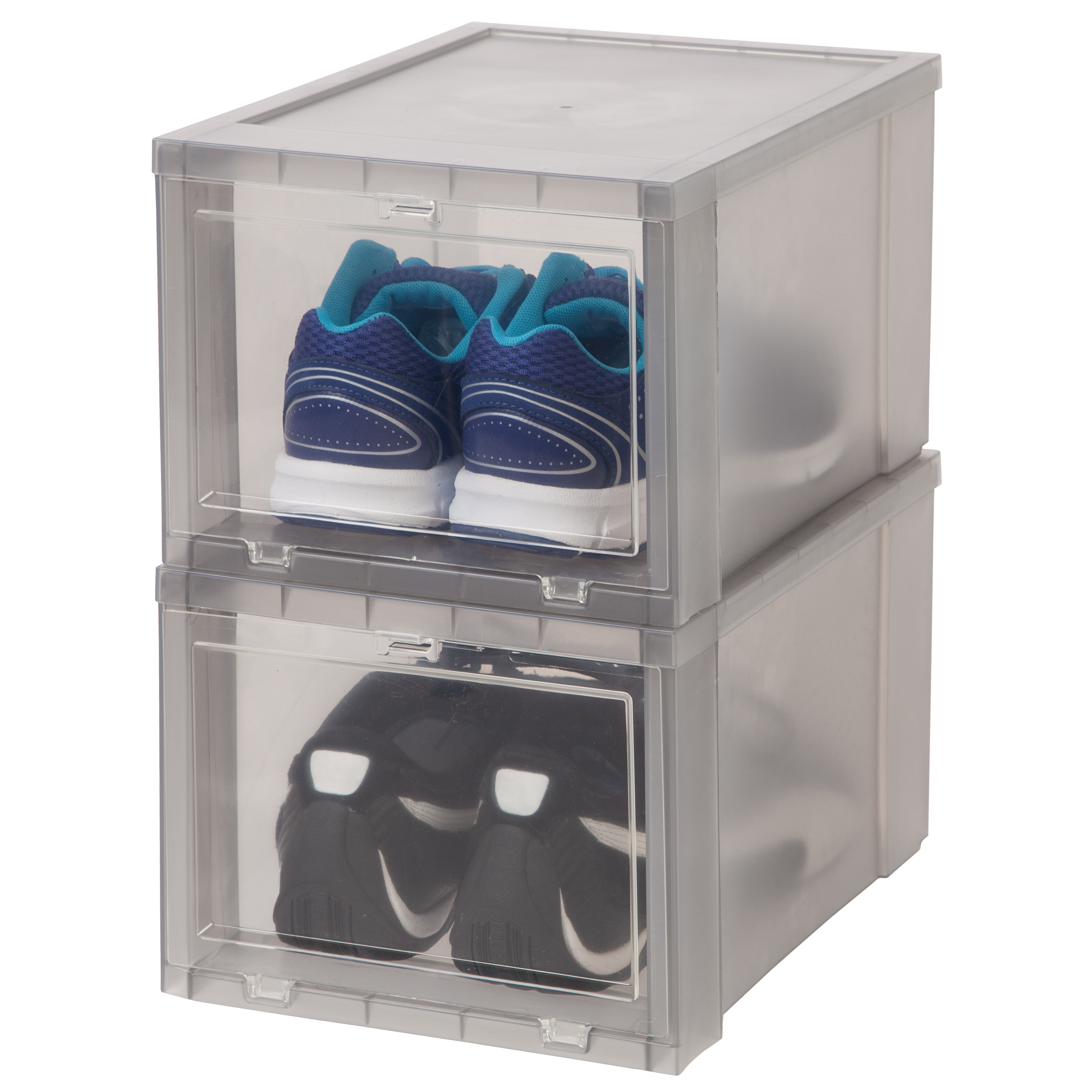 IRIS Drop Front Shoe Box & Reviews | Wayfair