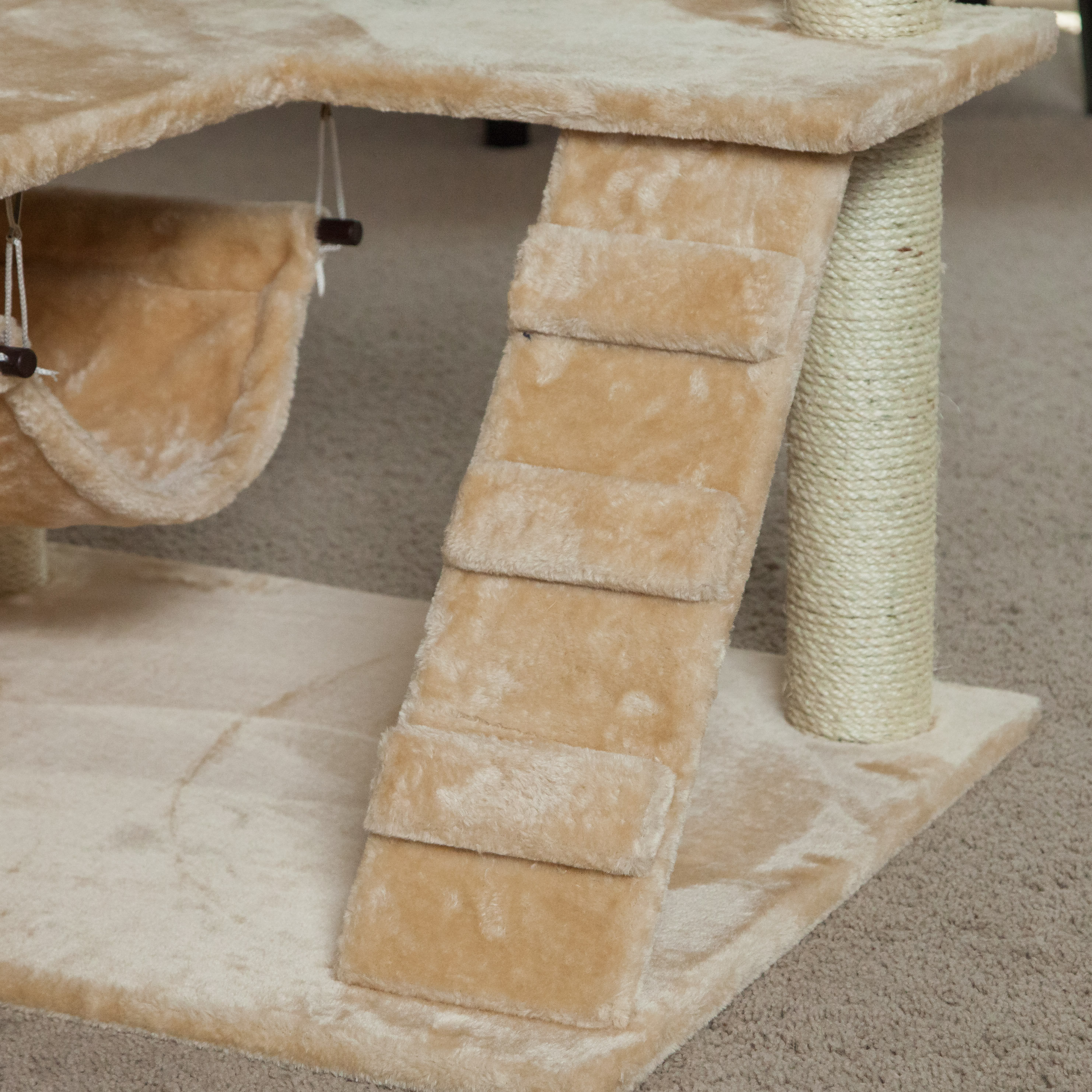 IRIS 47" Carpeted Cat Tree & Reviews Wayfair