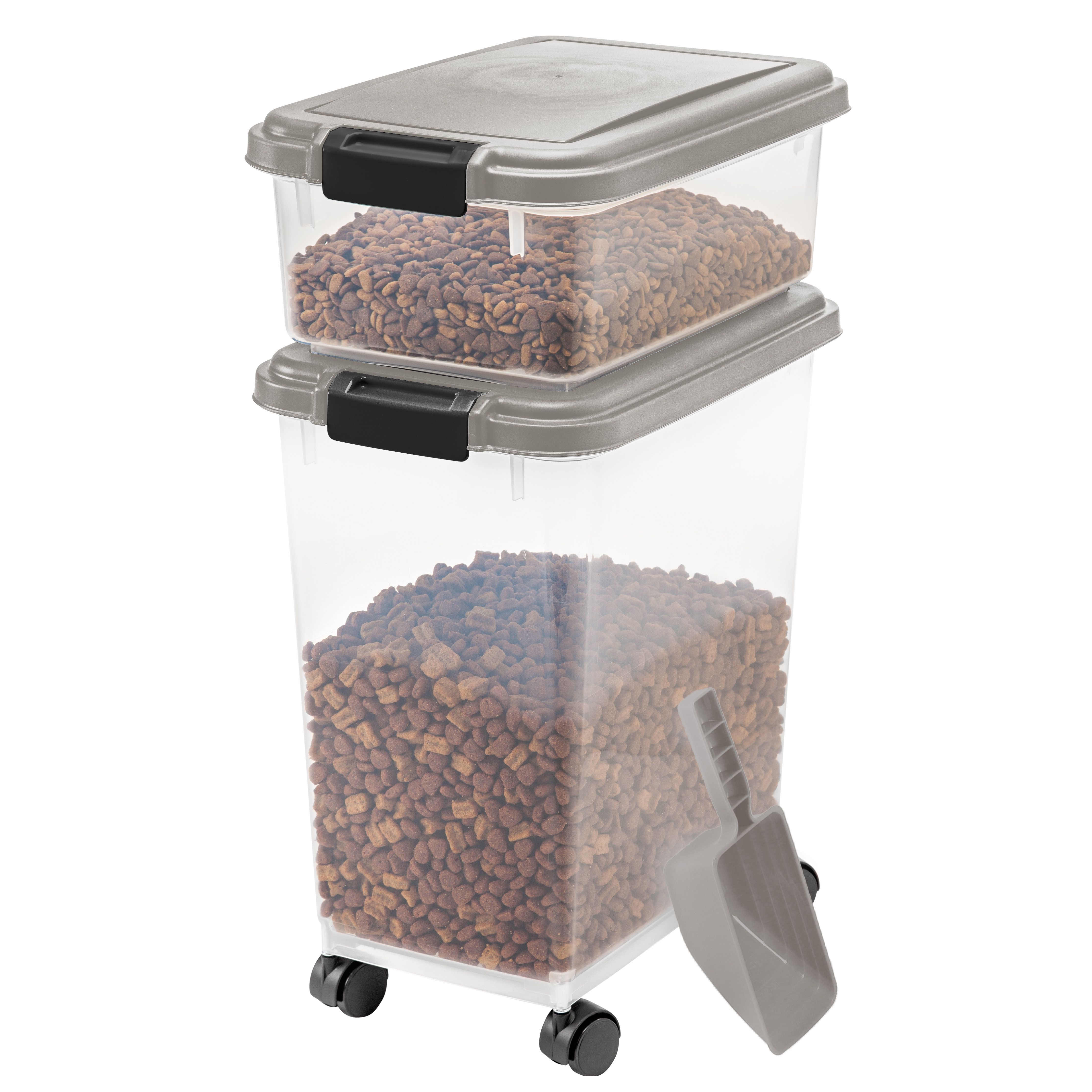 IRIS 3 Piece Airtight Pet Food Storage Container Set & Reviews Wayfair