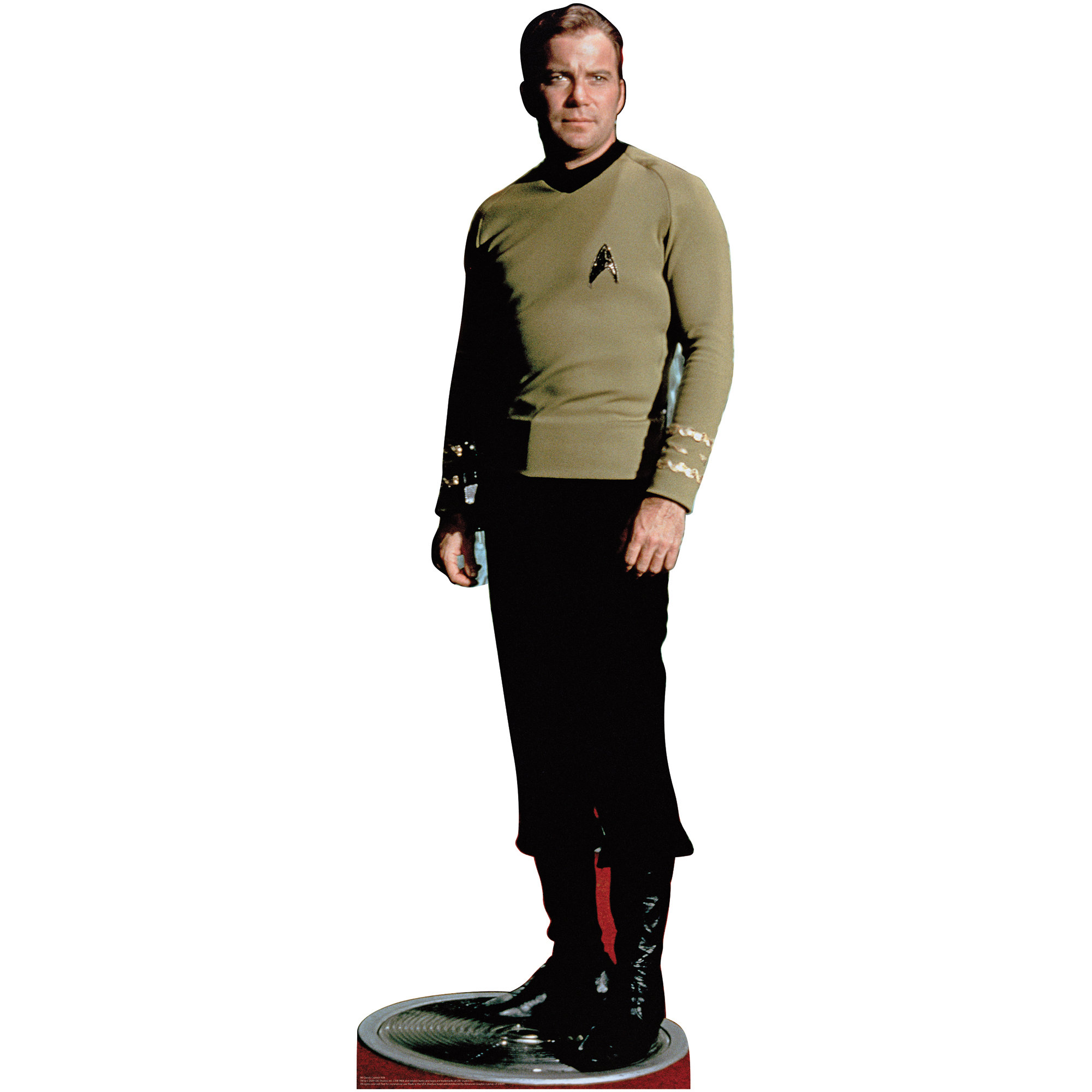 Advanced Graphics Star Trek Capt Kirk Classic Cardboard ...