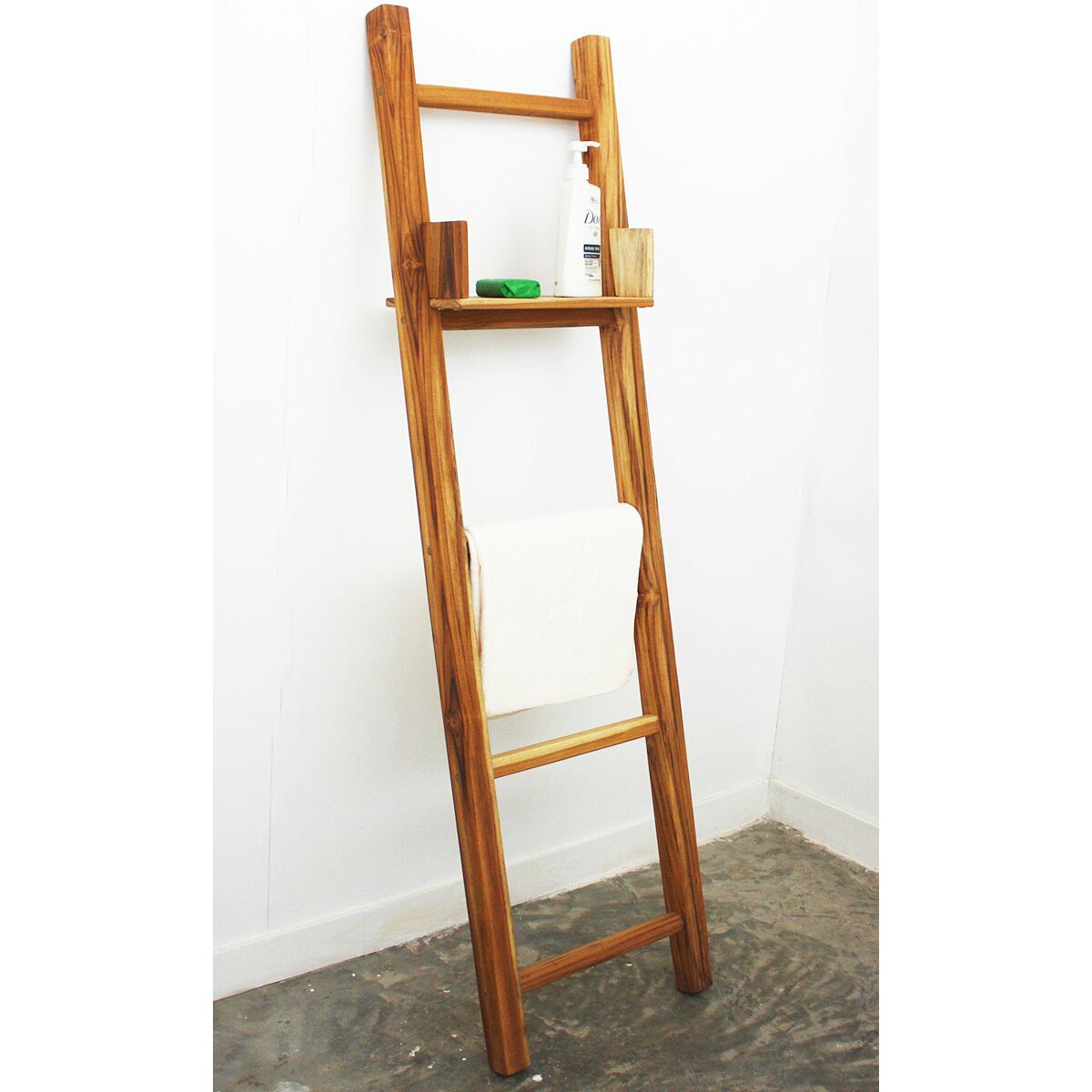 Strata Furniture Freestanding Towel Ladder & Reviews Wayfair