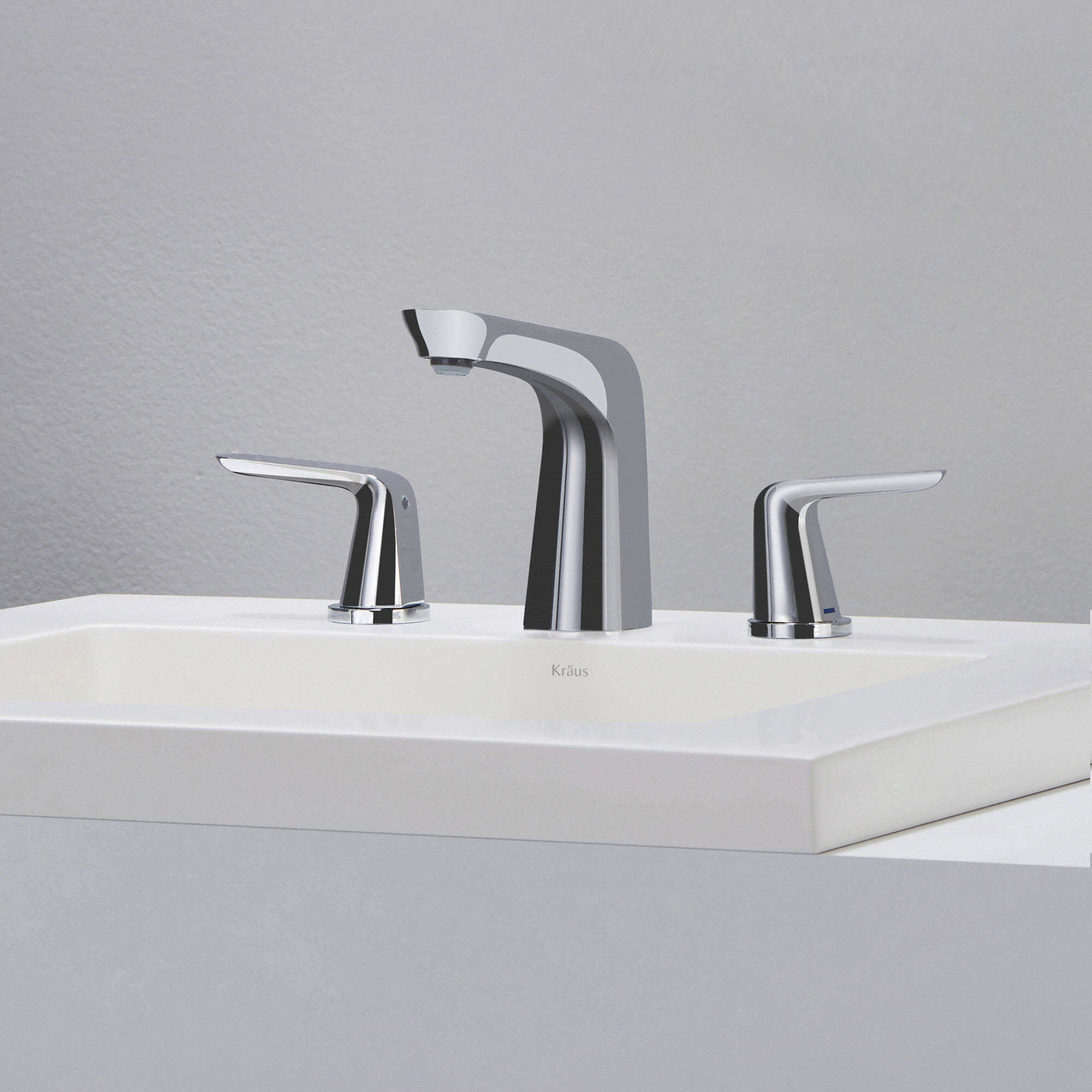 Kraus Seda Double Handle Widespread Bathroom Faucet & Reviews Wayfair