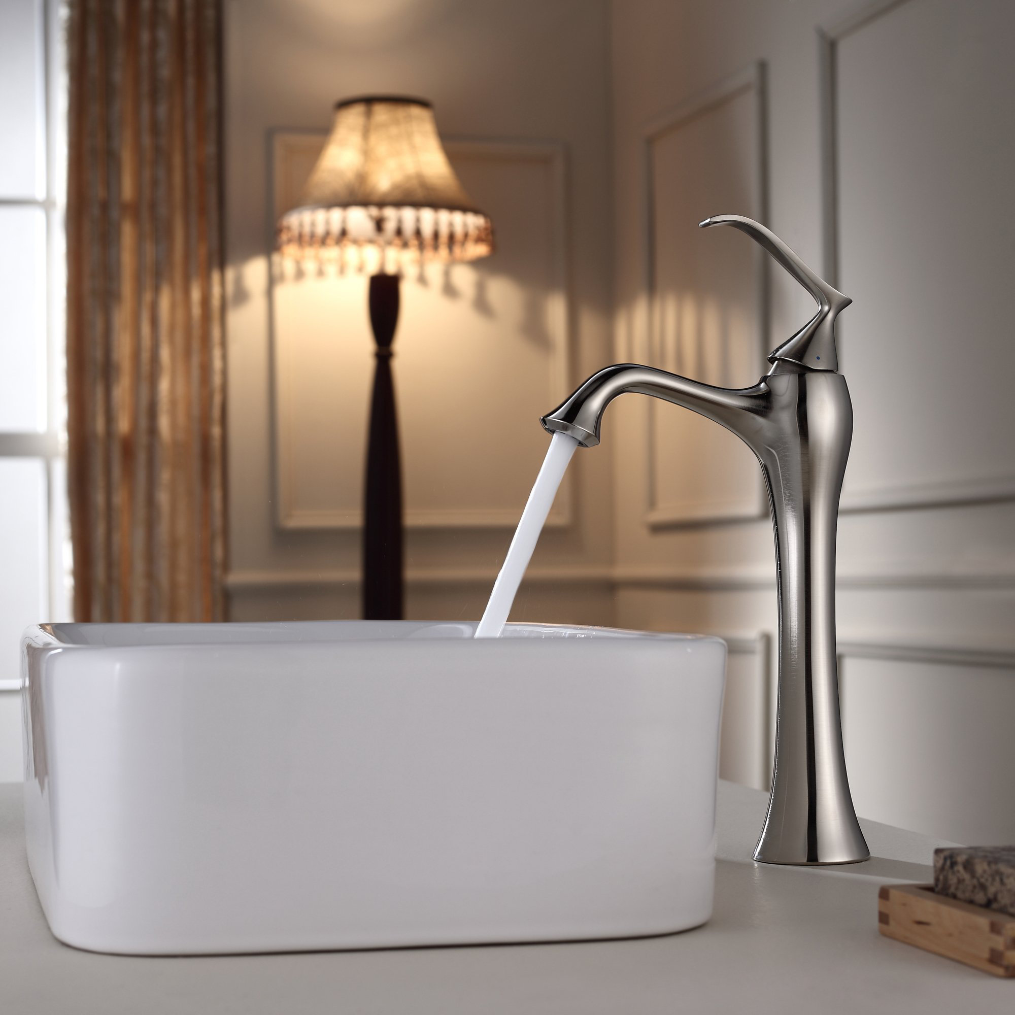 Kraus Bathroom Combos Bathroom Sink with Single Handle Single Hole Ventus Faucet & Reviews Wayfair